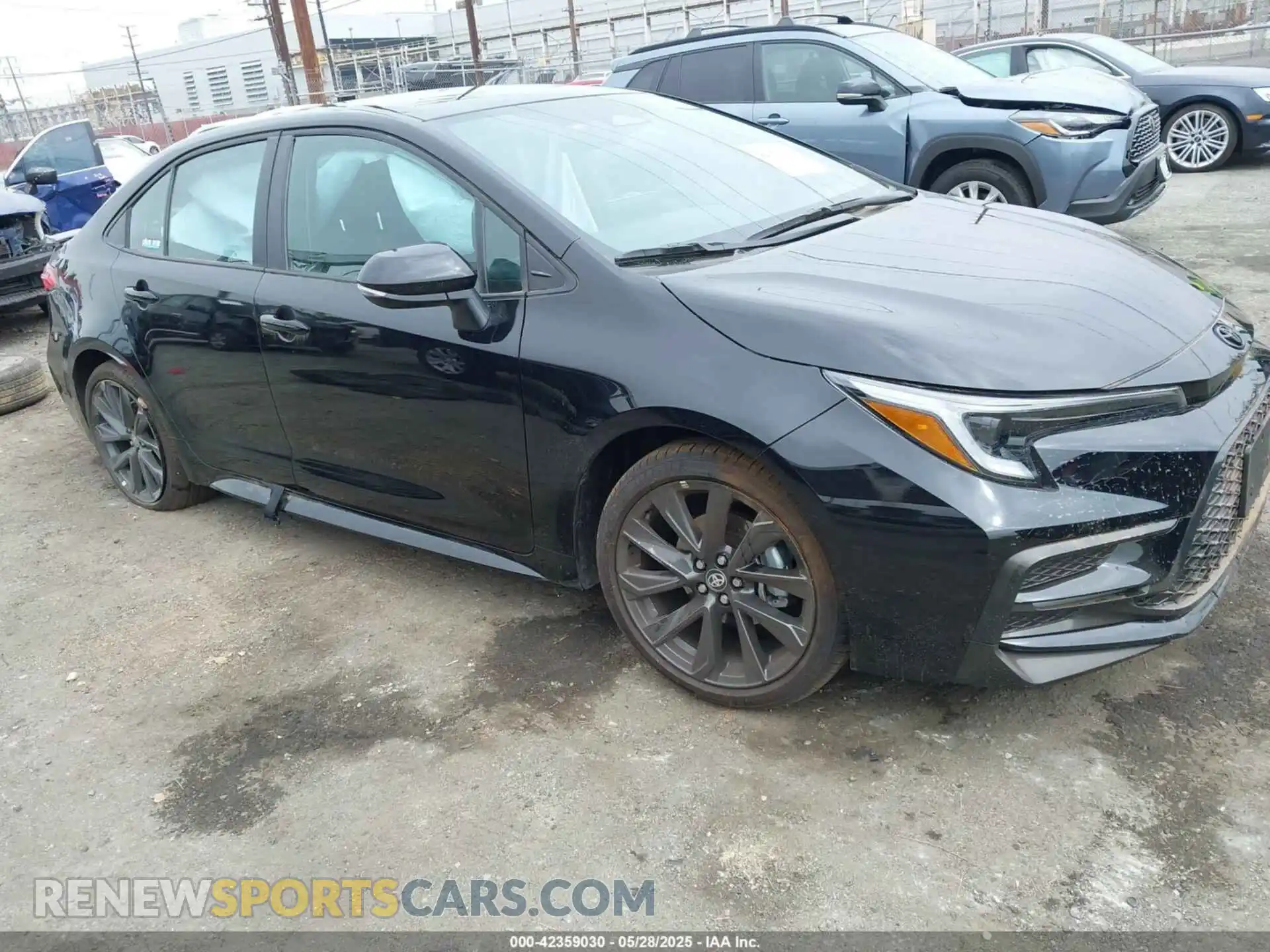 1 Photograph of a damaged car 5YFS4MCE6SP234583 TOYOTA COROLLA 2025