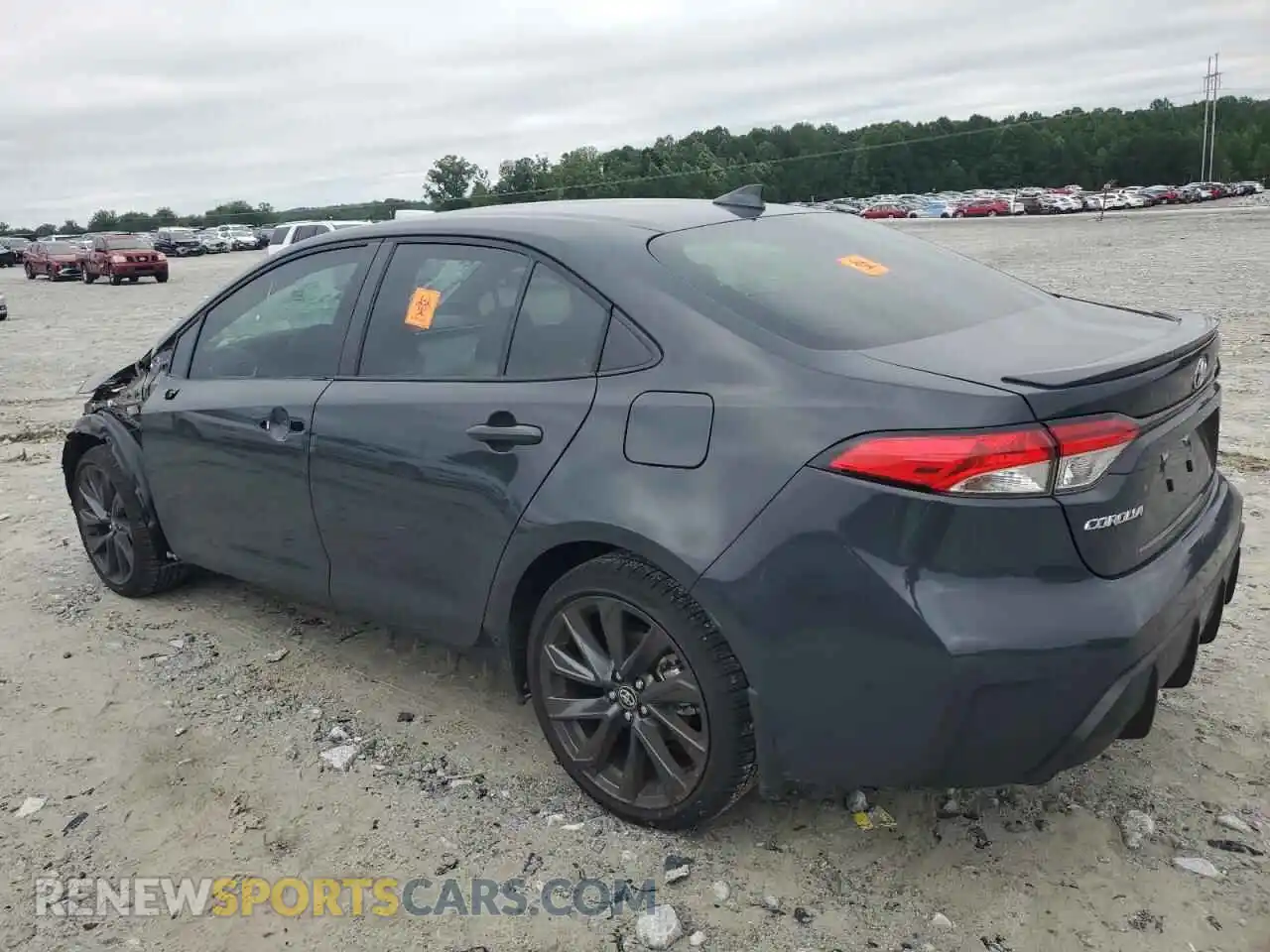 2 Photograph of a damaged car 5YFS4MCE6SP238486 TOYOTA COROLLA 2025