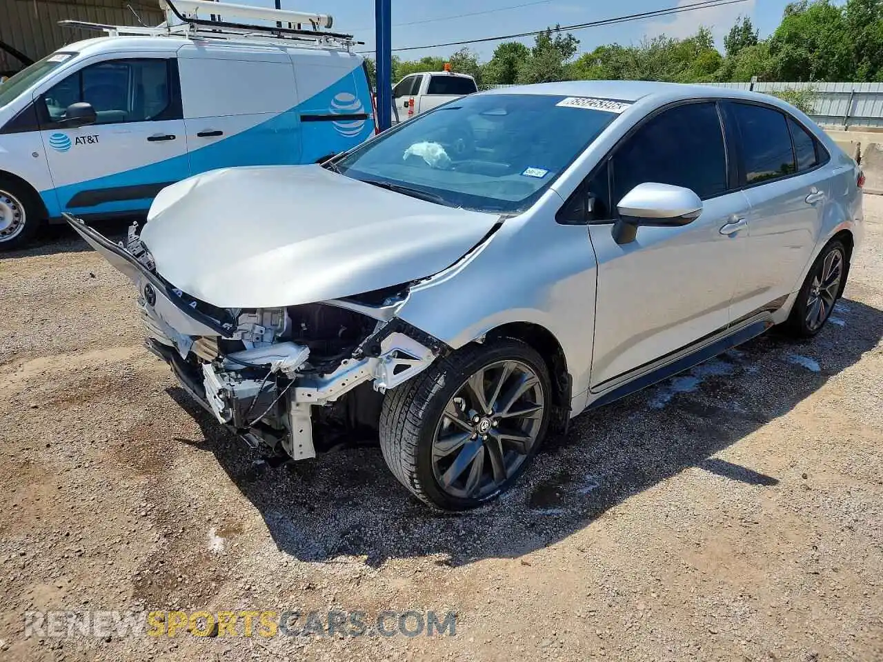 1 fotografías del automóvil dañado 5YFS4MCE6SP247897 TOYOTA COROLLA 2025