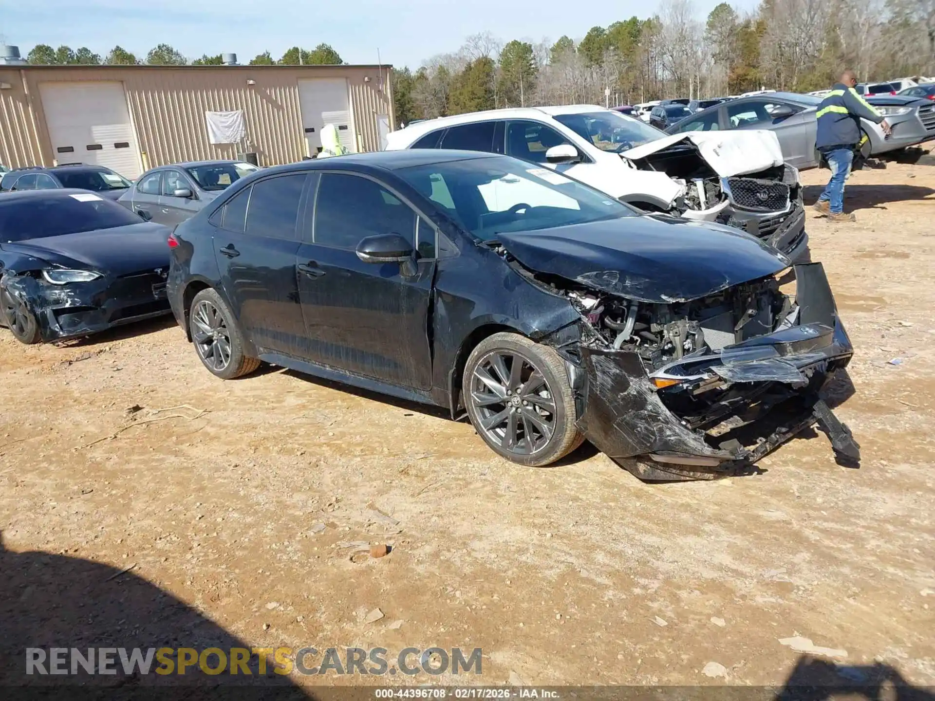 1 Photograph of a damaged car 5YFS4MCE7SP219168 TOYOTA COROLLA 2025