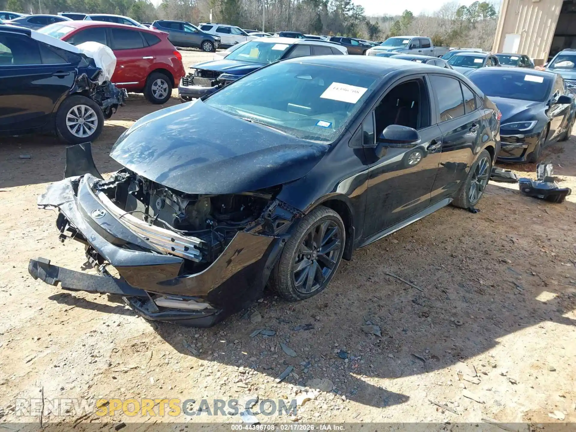 2 Photograph of a damaged car 5YFS4MCE7SP219168 TOYOTA COROLLA 2025