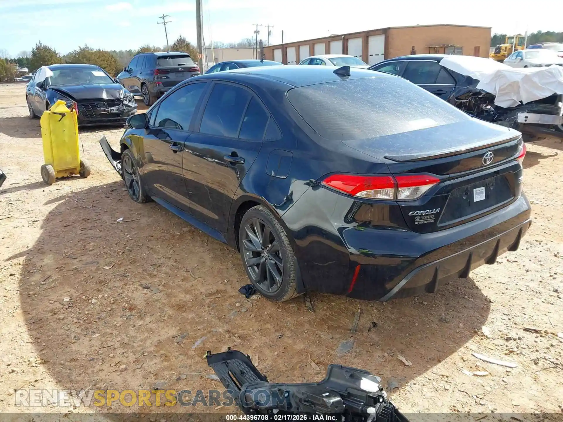 3 Photograph of a damaged car 5YFS4MCE7SP219168 TOYOTA COROLLA 2025