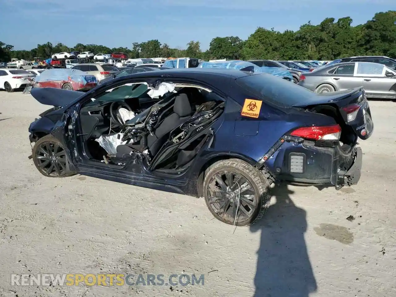 2 Photograph of a damaged car 5YFS4MCE7SP219574 TOYOTA COROLLA 2025