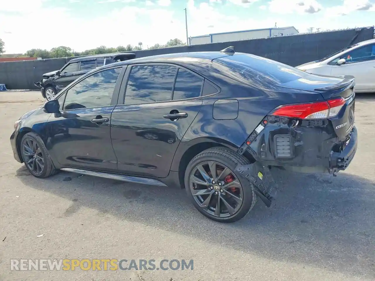 2 Photograph of a damaged car 5YFS4MCE7SP222488 TOYOTA COROLLA 2025