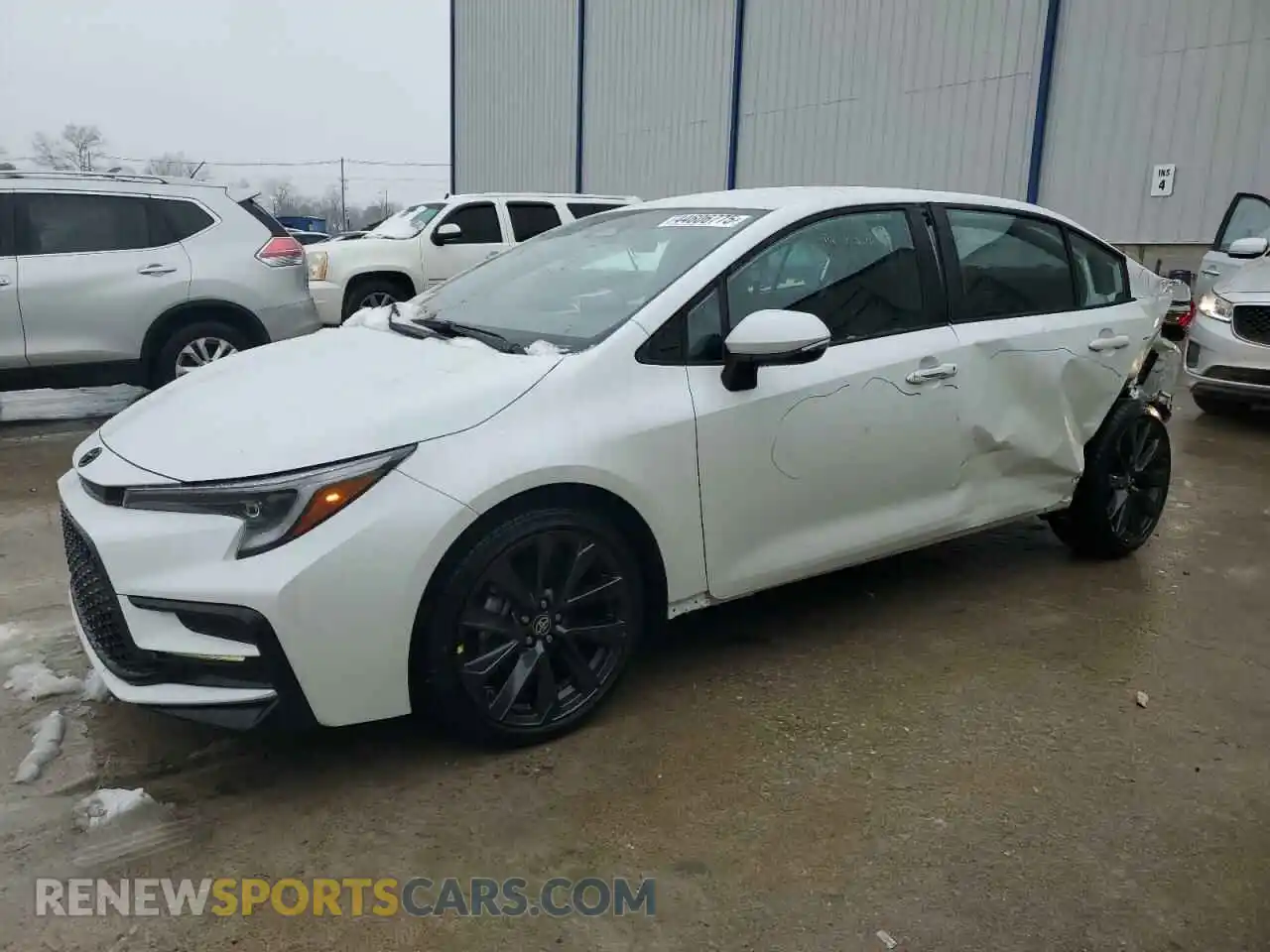 1 Photograph of a damaged car 5YFS4MCE7SP226427 TOYOTA COROLLA 2025