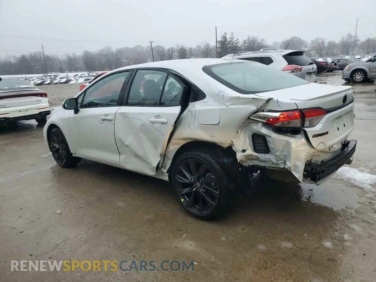 2 Photograph of a damaged car 5YFS4MCE7SP226427 TOYOTA COROLLA 2025