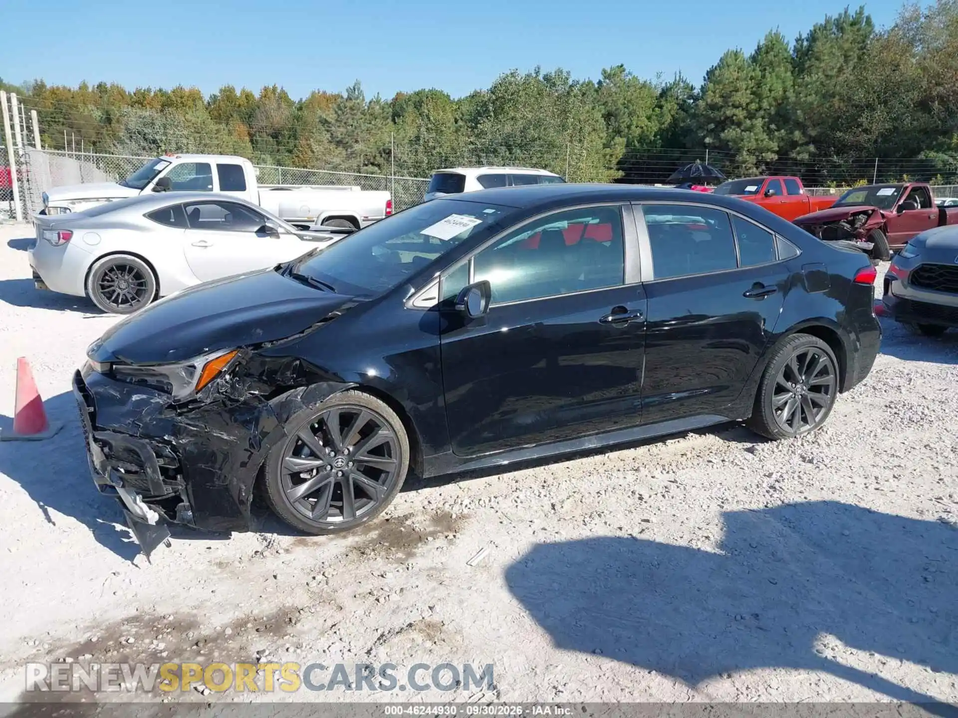 2 Photograph of a damaged car 5YFS4MCE7SP229103 TOYOTA COROLLA 2025
