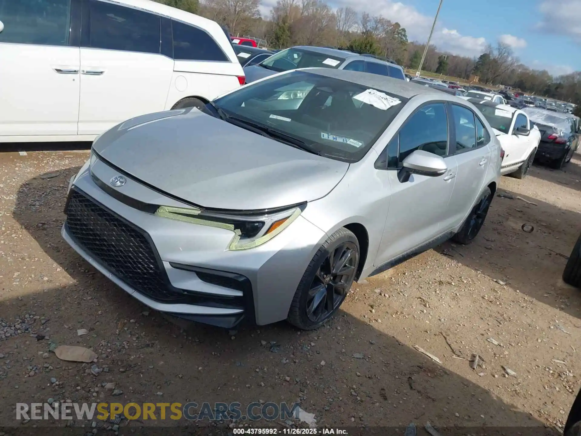 2 Photograph of a damaged car 5YFS4MCE7SP230011 TOYOTA COROLLA 2025