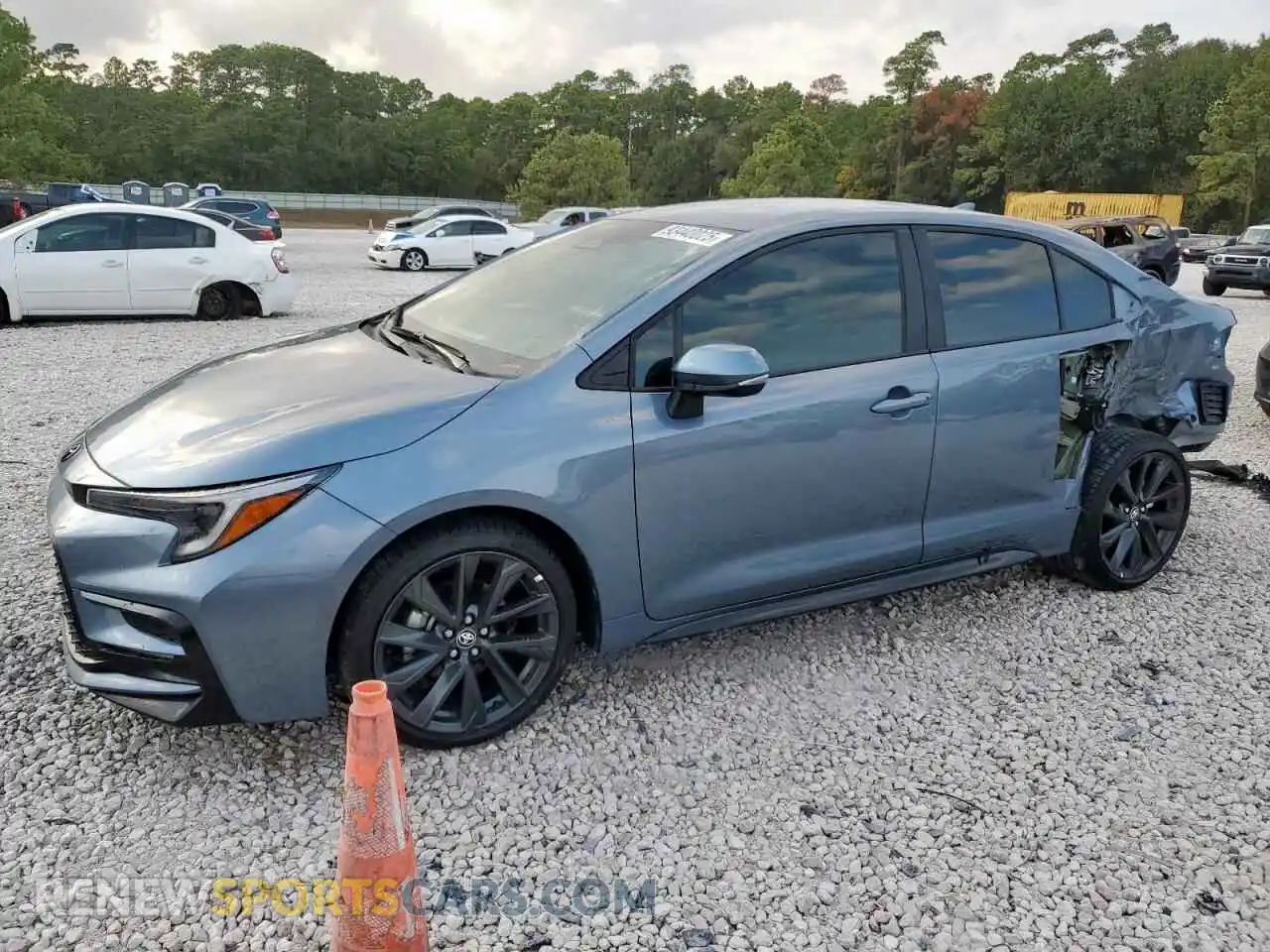 1 Photograph of a damaged car 5YFS4MCE7SP236102 TOYOTA COROLLA 2025