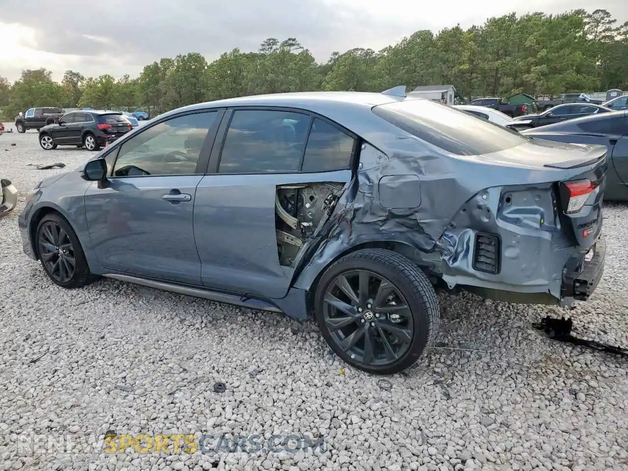 2 Photograph of a damaged car 5YFS4MCE7SP236102 TOYOTA COROLLA 2025
