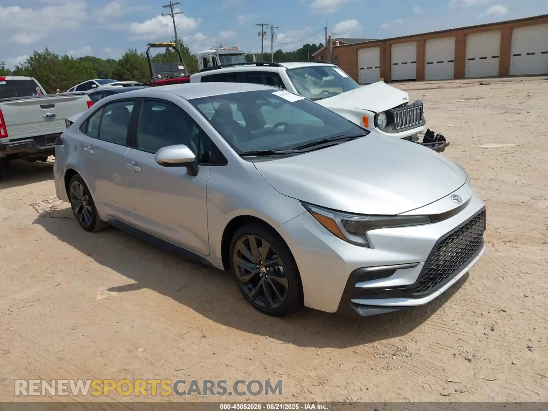 1 Photograph of a damaged car 5YFS4MCE7SP236245 TOYOTA COROLLA 2025
