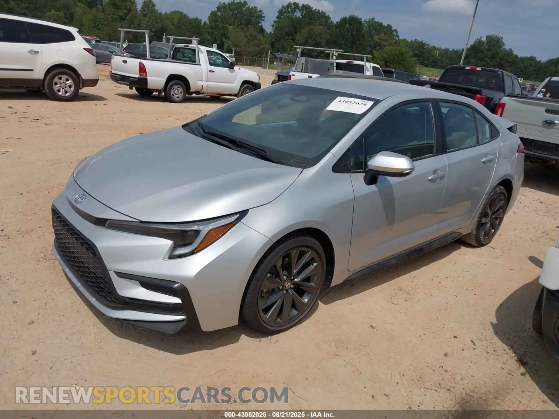 2 Photograph of a damaged car 5YFS4MCE7SP236245 TOYOTA COROLLA 2025