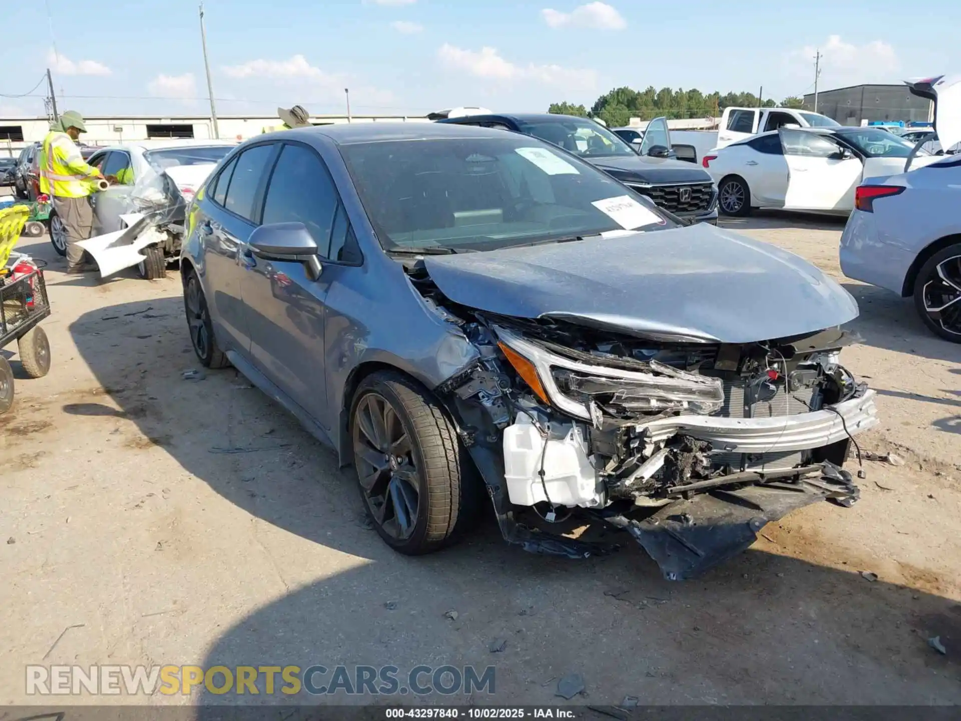 1 fotografías del automóvil dañado 5YFS4MCE7SP249156 TOYOTA COROLLA 2025