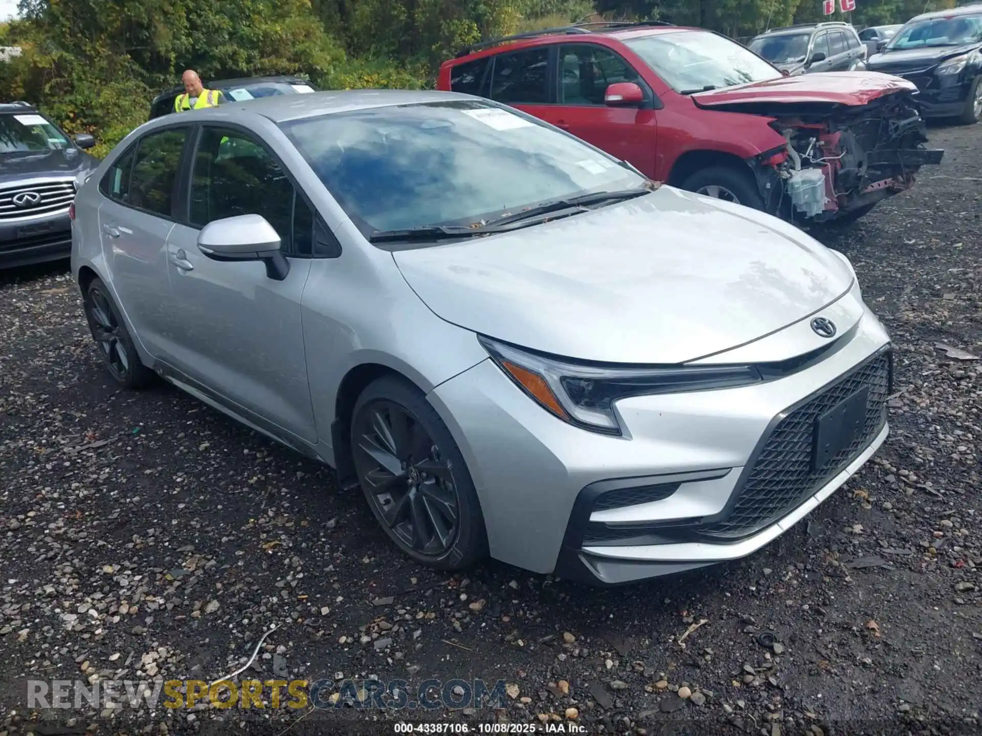 1 Photograph of a damaged car 5YFS4MCE7SP249710 TOYOTA COROLLA 2025
