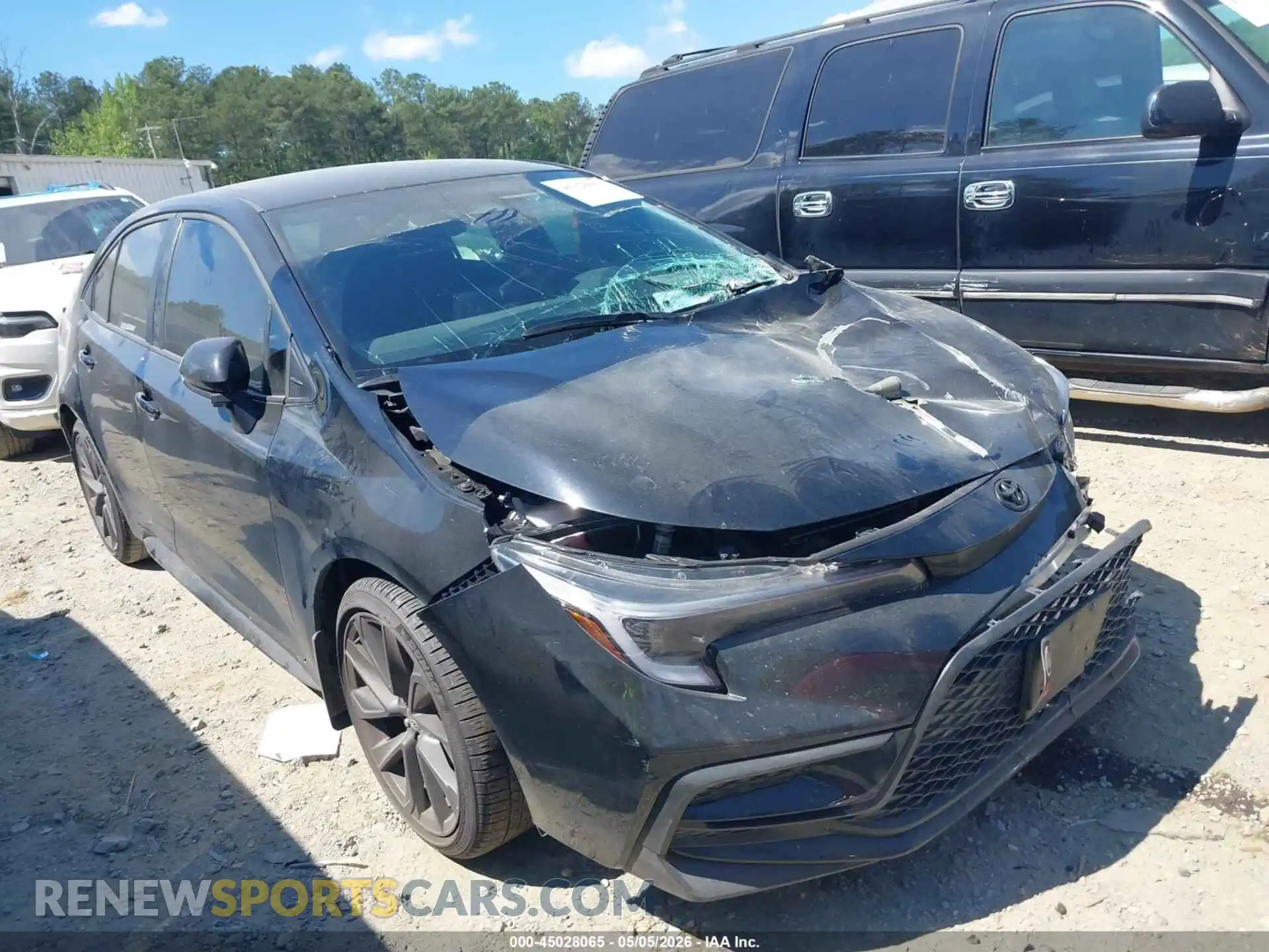 1 Photograph of a damaged car 5YFS4MCE7SP249822 TOYOTA COROLLA 2025
