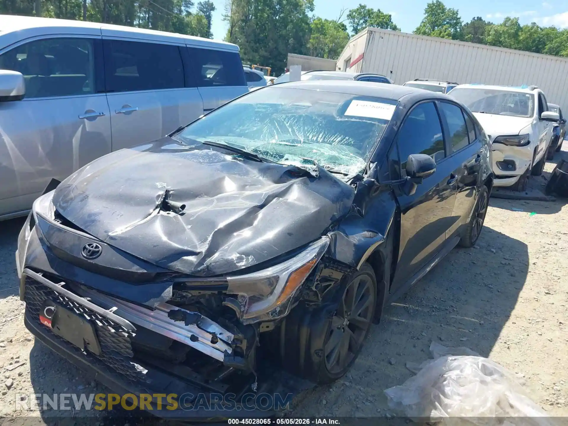 2 Photograph of a damaged car 5YFS4MCE7SP249822 TOYOTA COROLLA 2025