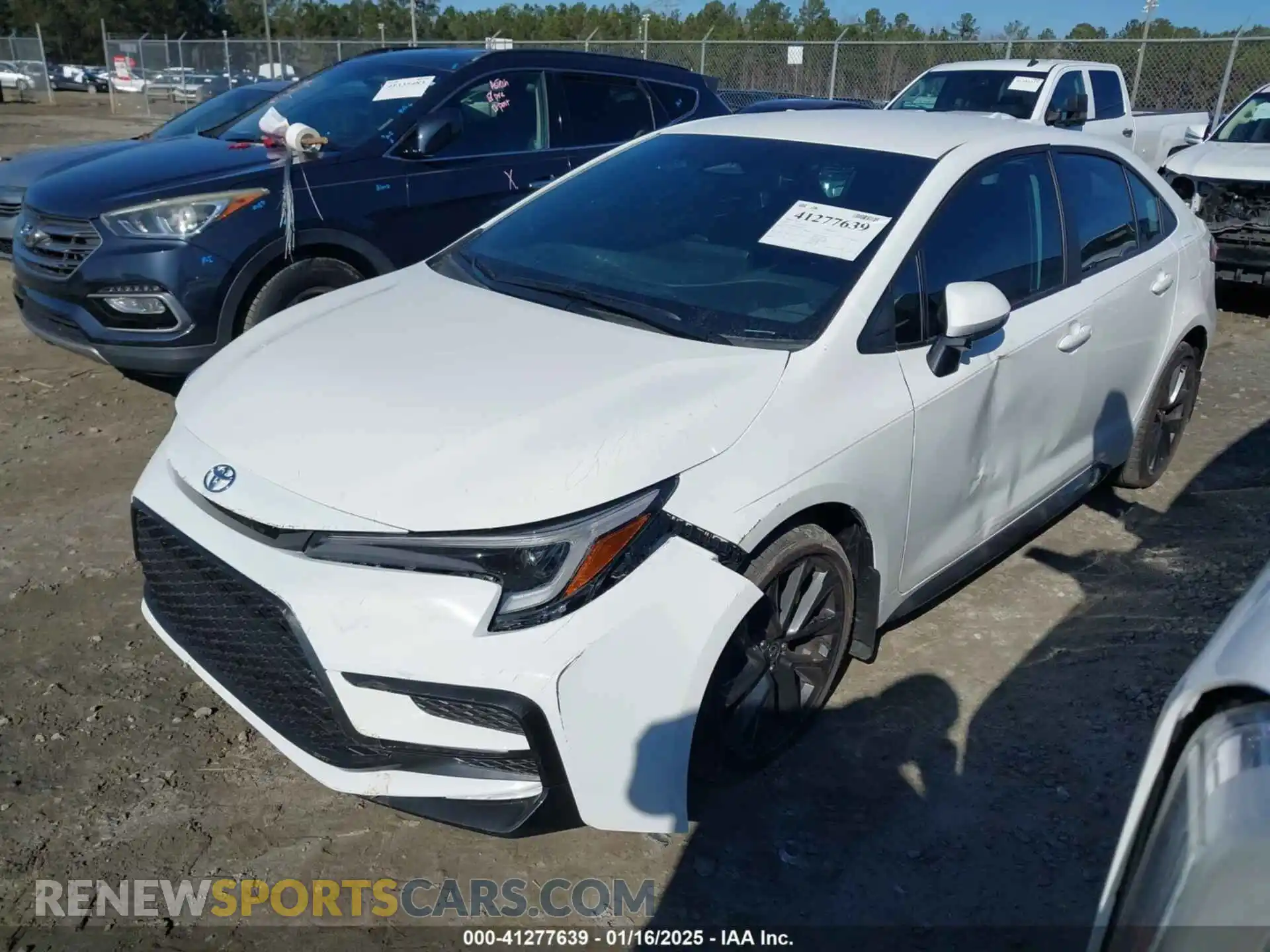 2 Photograph of a damaged car 5YFS4MCE8SP217705 TOYOTA COROLLA 2025