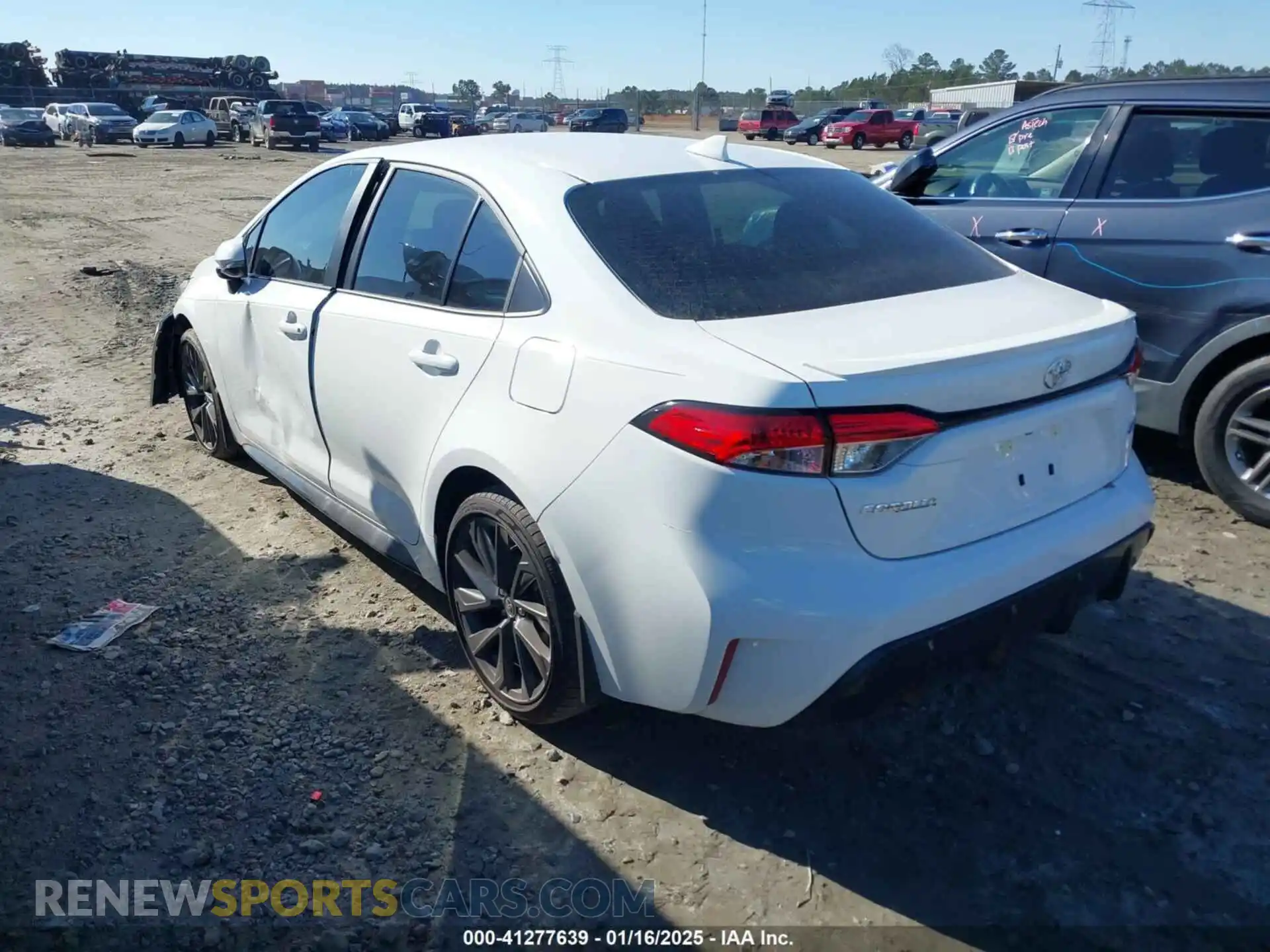 3 Photograph of a damaged car 5YFS4MCE8SP217705 TOYOTA COROLLA 2025