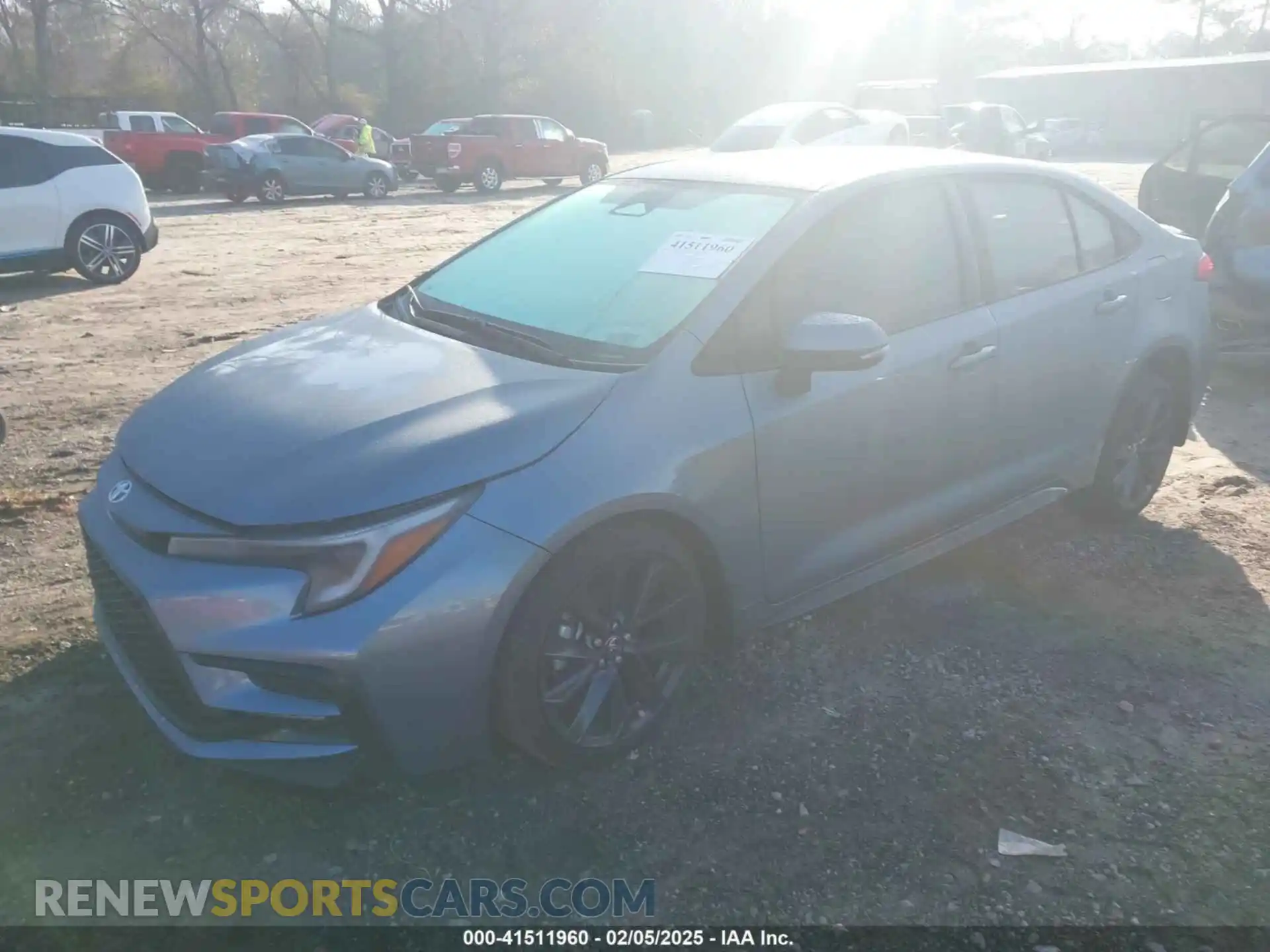 2 Photograph of a damaged car 5YFS4MCE8SP220829 TOYOTA COROLLA 2025