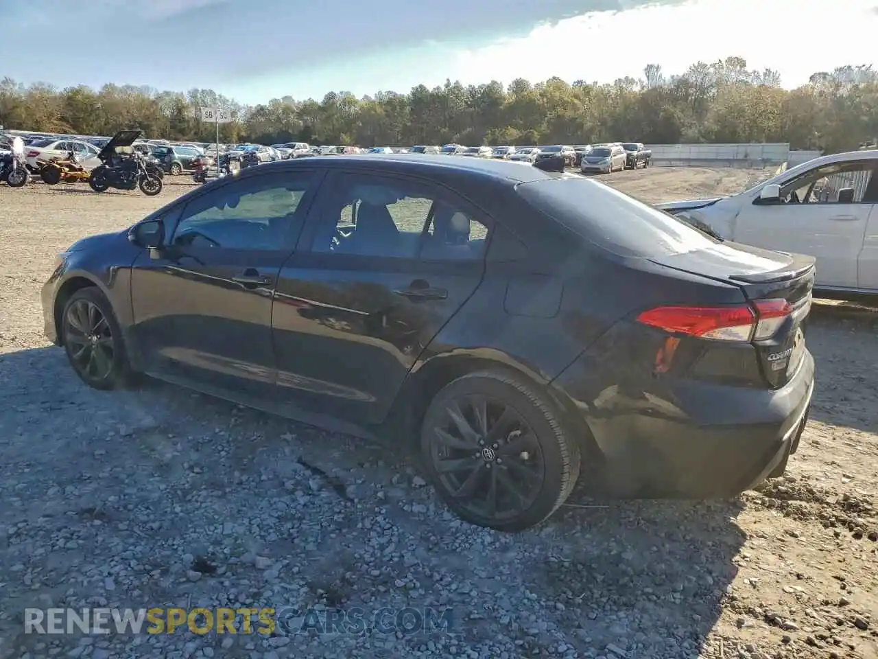 2 Photograph of a damaged car 5YFS4MCE8SP228817 TOYOTA COROLLA 2025