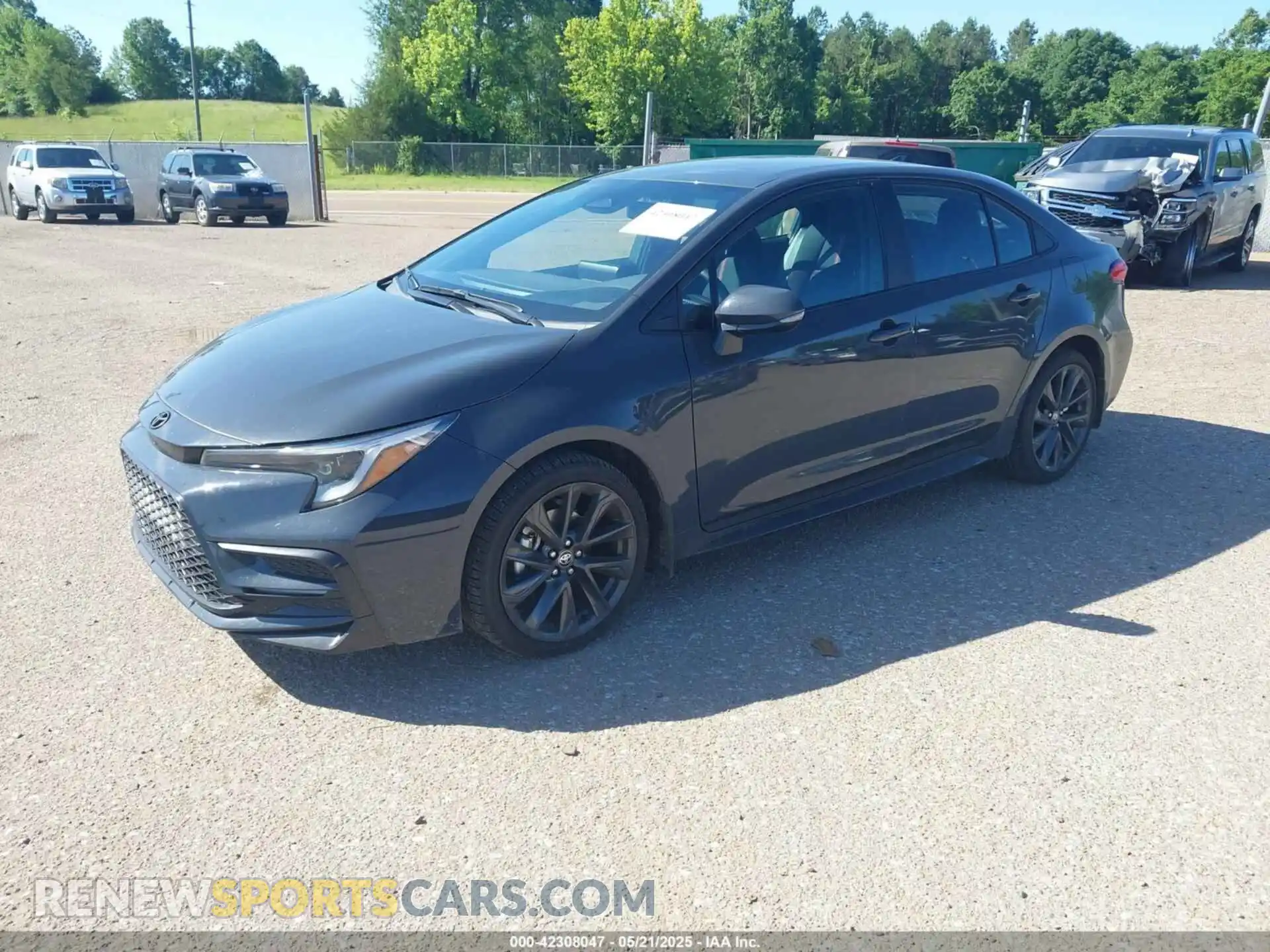 2 Photograph of a damaged car 5YFS4MCE8SP232429 TOYOTA COROLLA 2025