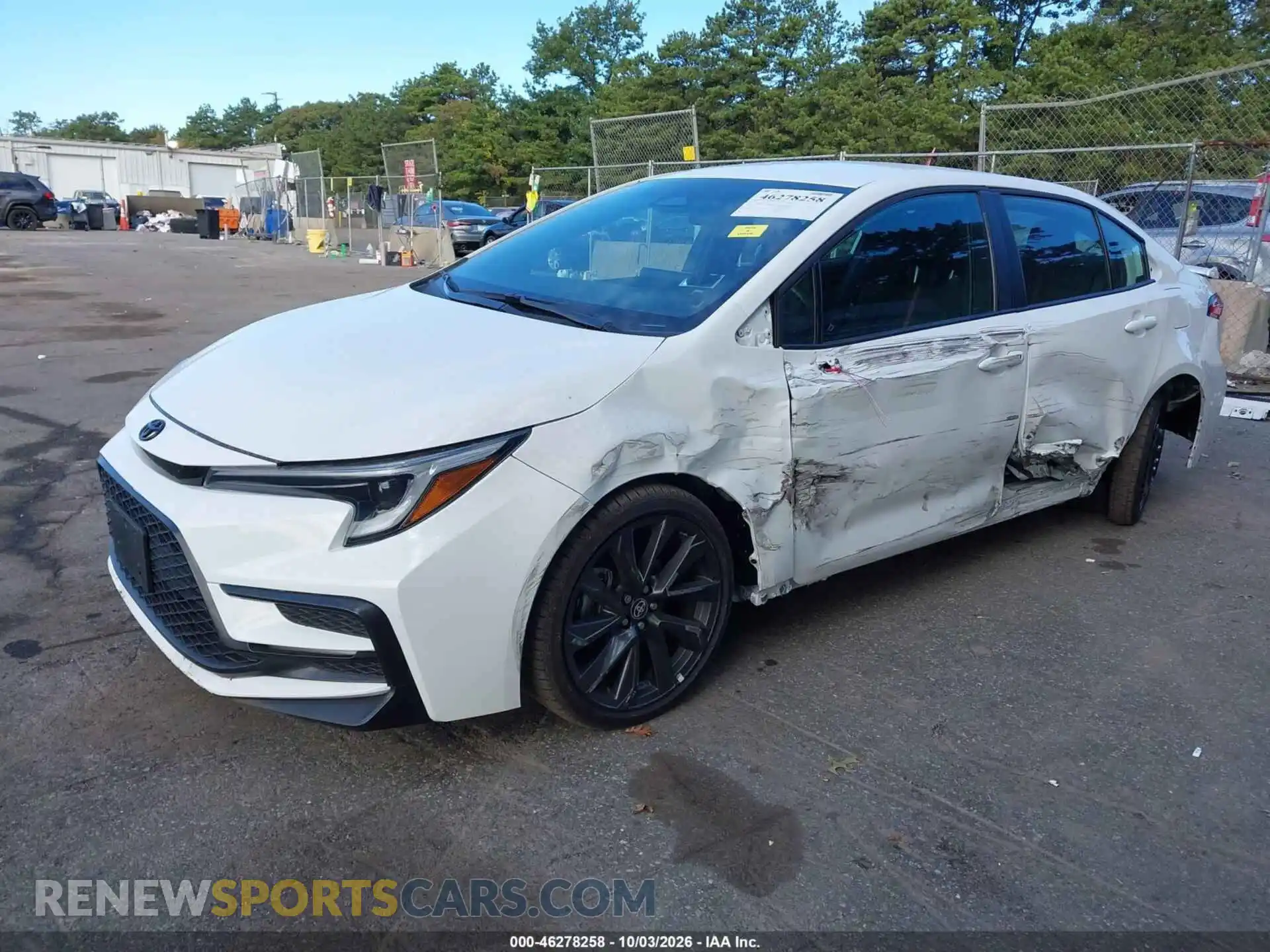 2 Photograph of a damaged car 5YFS4MCE8SP251269 TOYOTA COROLLA 2025