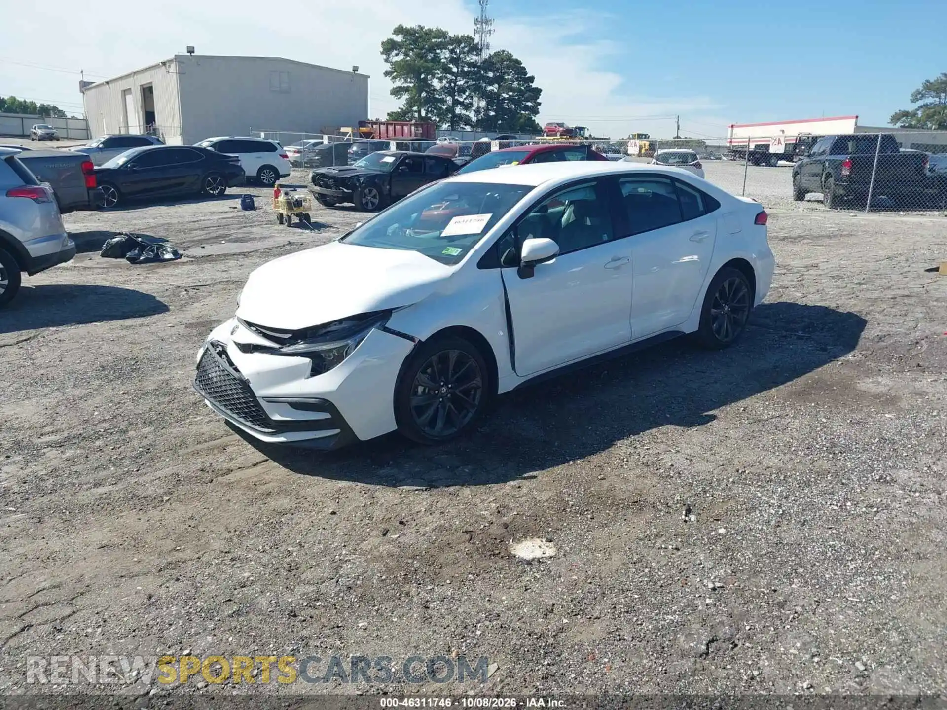 2 Фотография поврежденного автомобиля 5YFS4MCE9SP220385 TOYOTA COROLLA 2025