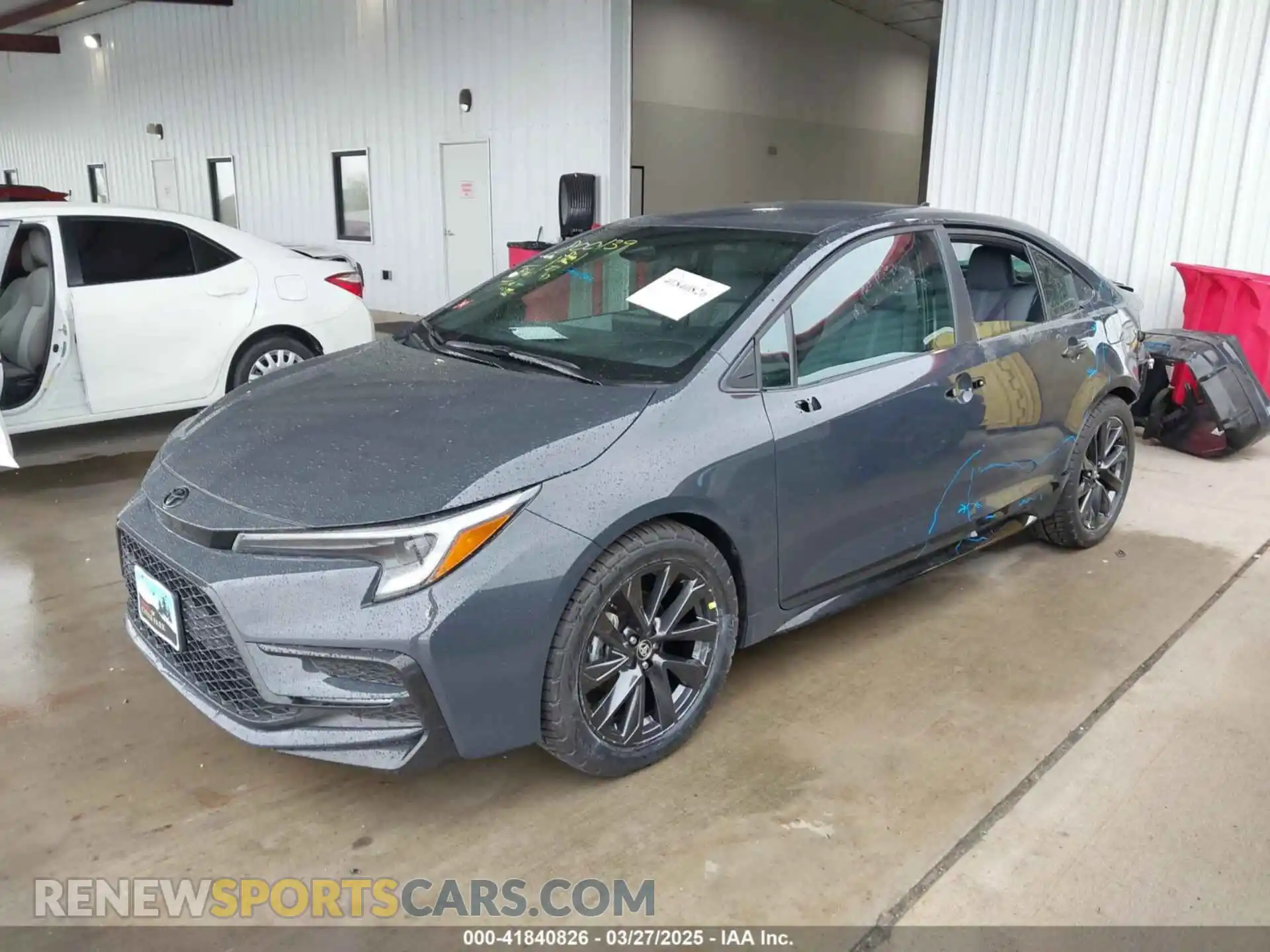 2 Photograph of a damaged car 5YFS4MCE9SP228762 TOYOTA COROLLA 2025