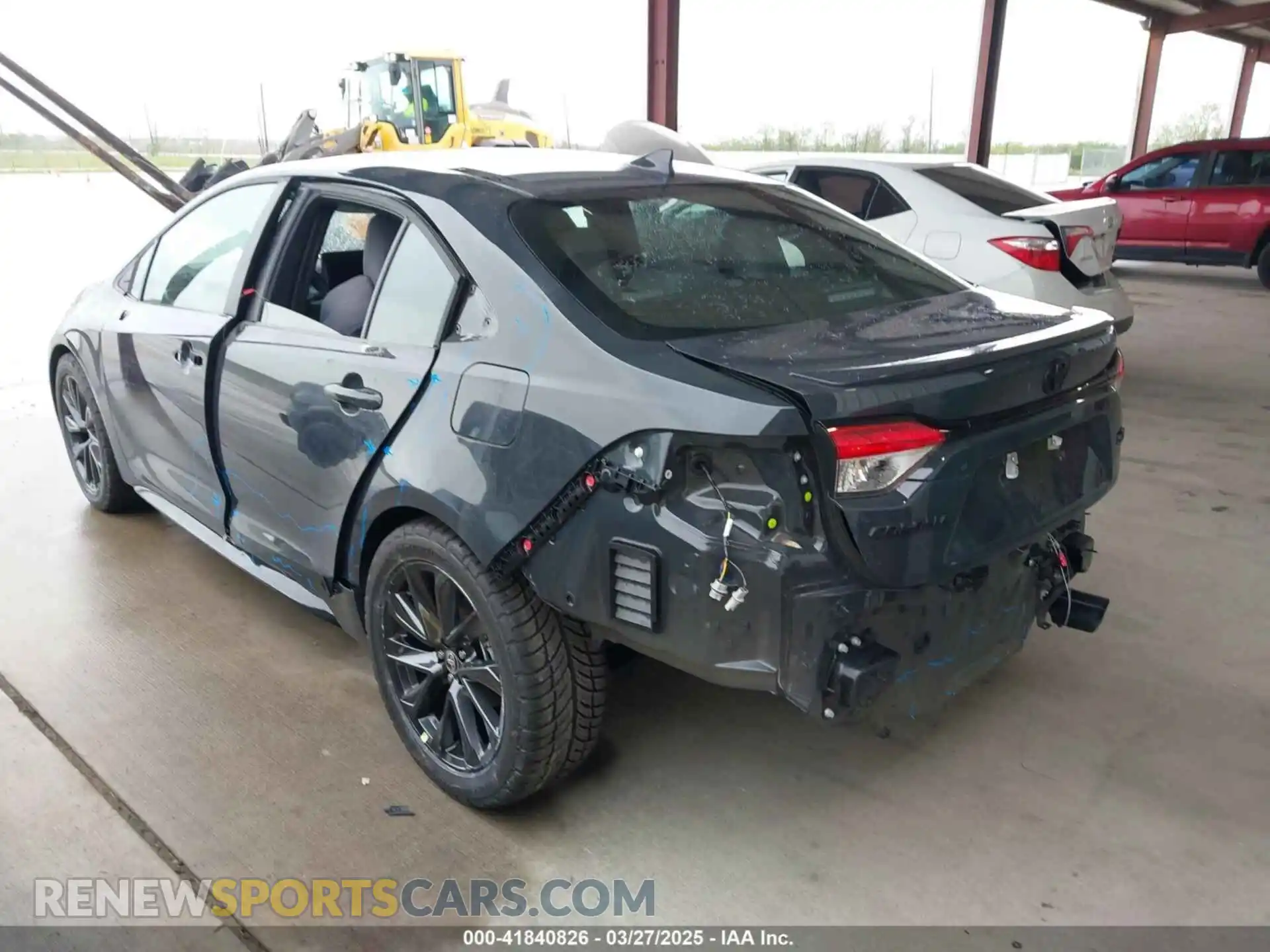 3 Photograph of a damaged car 5YFS4MCE9SP228762 TOYOTA COROLLA 2025