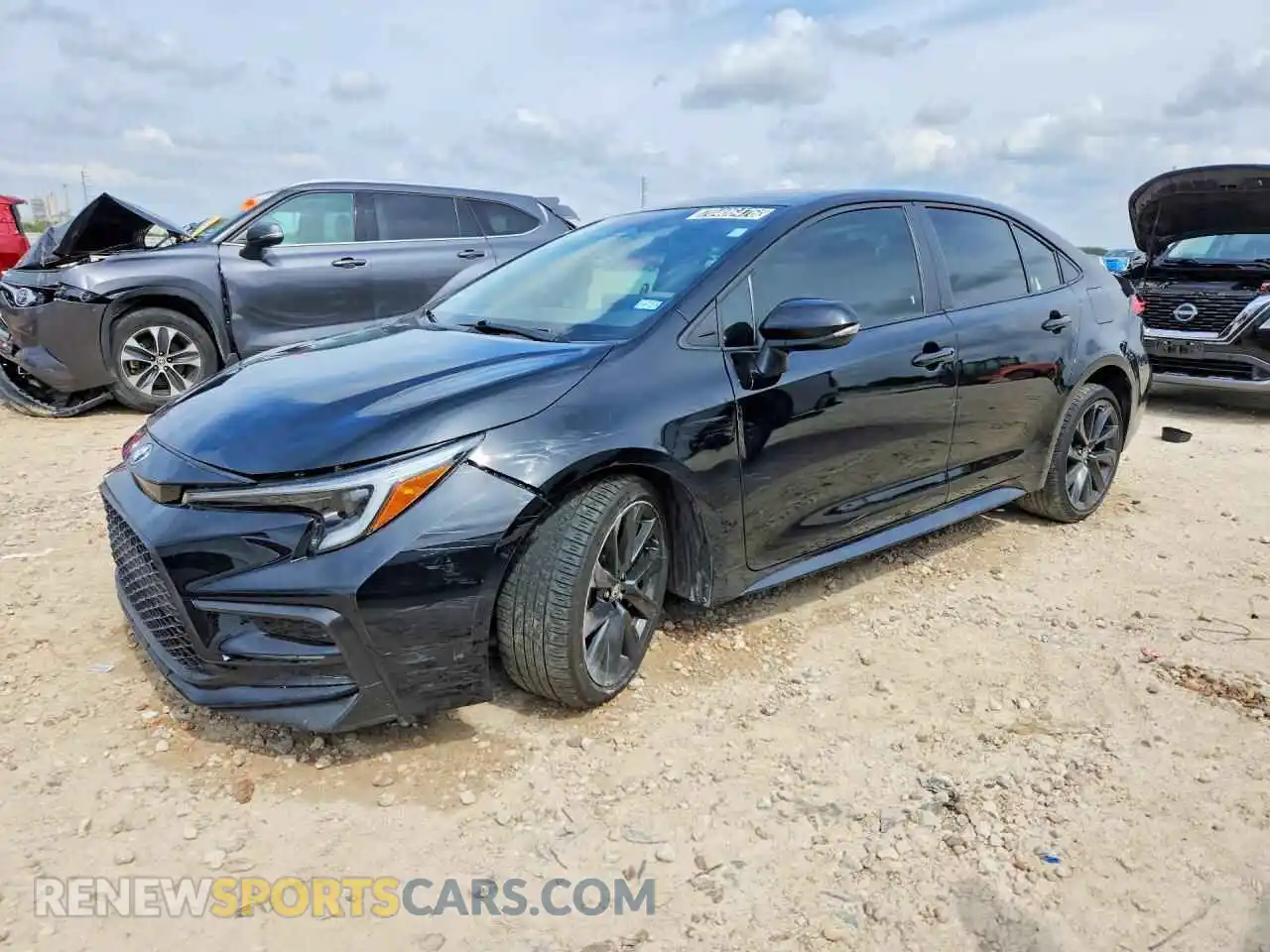 1 fotografías del automóvil dañado 5YFS4MCE9SP235887 TOYOTA COROLLA 2025