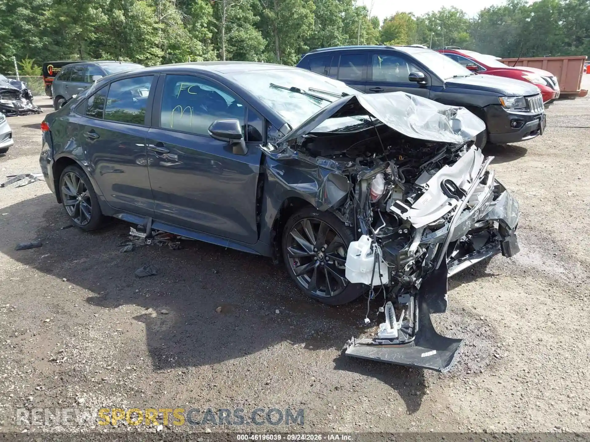 1 Photograph of a damaged car 5YFS4MCE9SP238515 TOYOTA COROLLA 2025