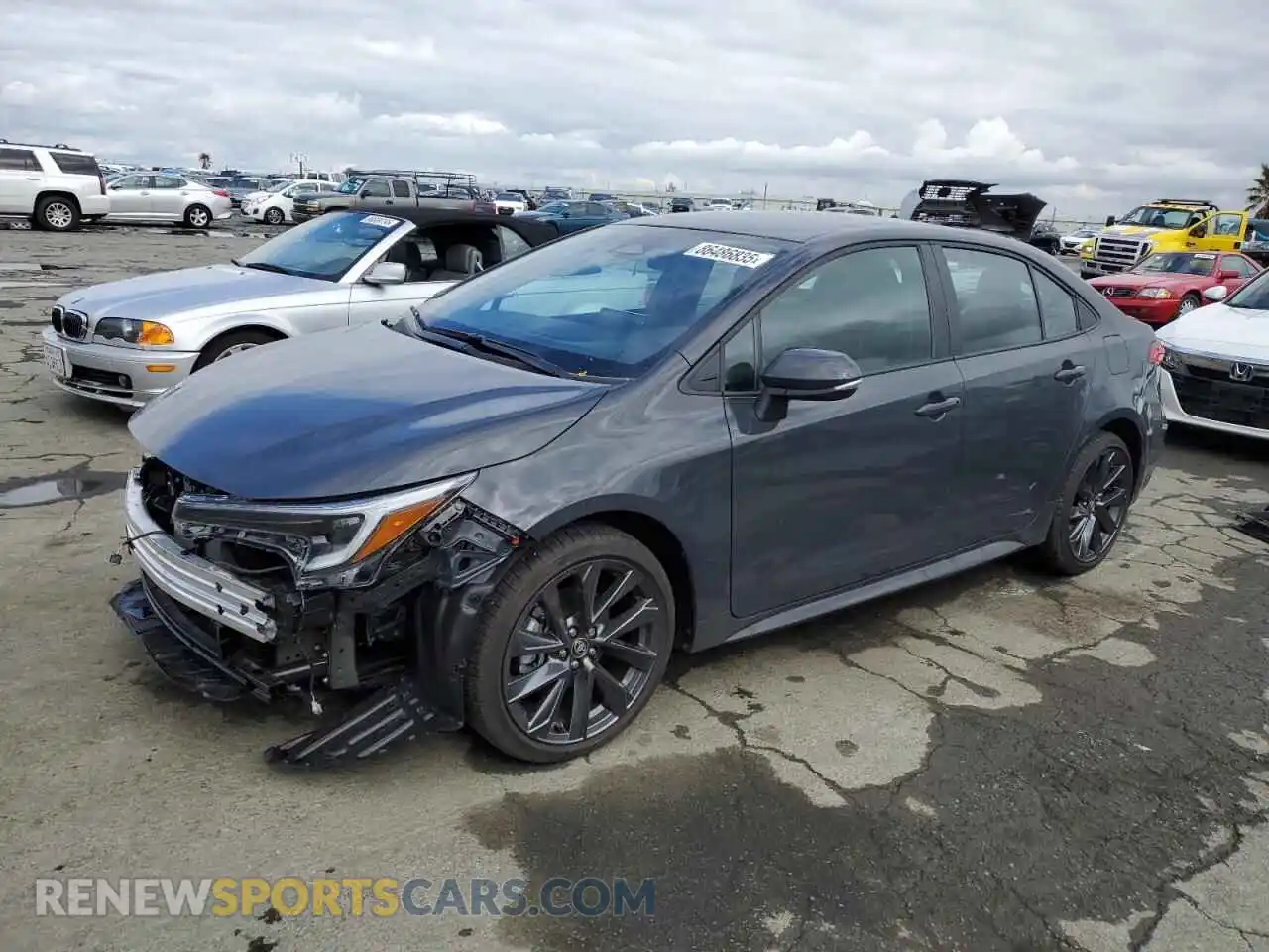 1 Photograph of a damaged car 5YFS4MCE9SP239695 TOYOTA COROLLA 2025