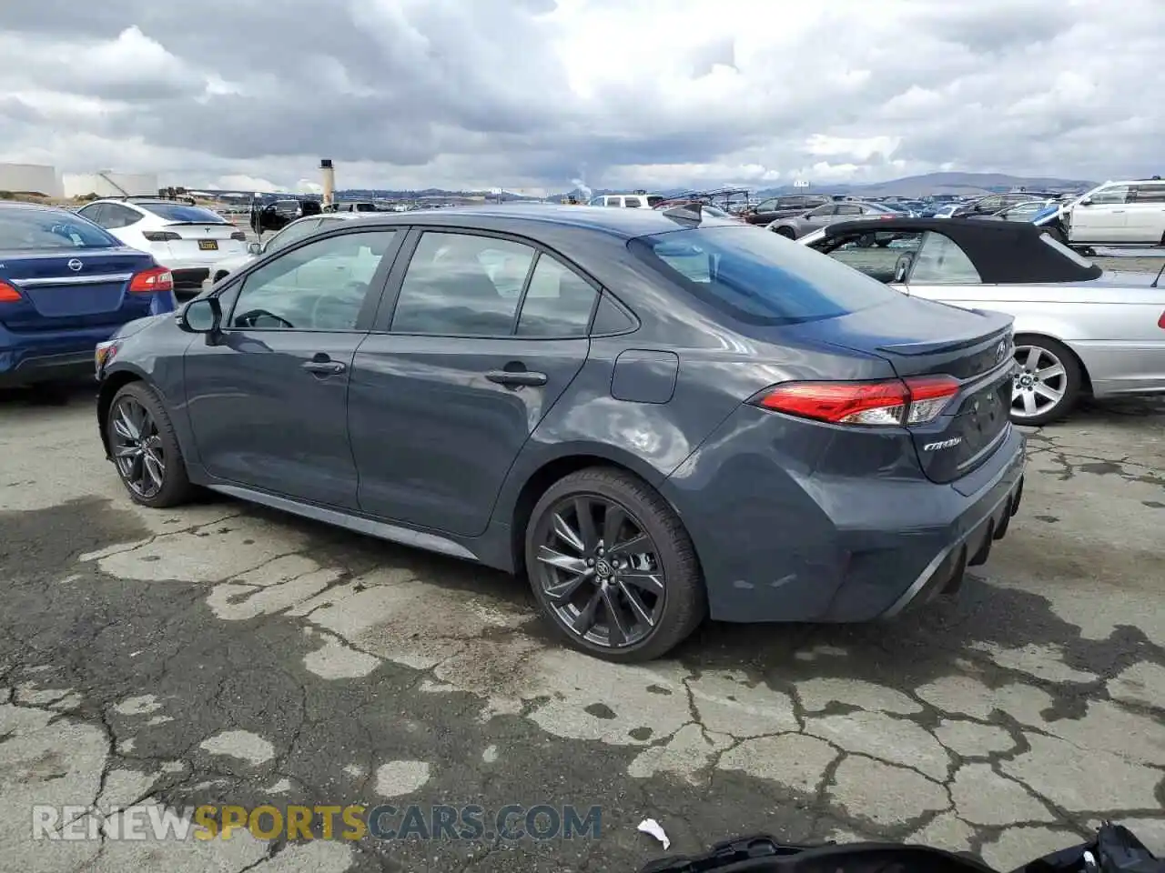 2 Photograph of a damaged car 5YFS4MCE9SP239695 TOYOTA COROLLA 2025
