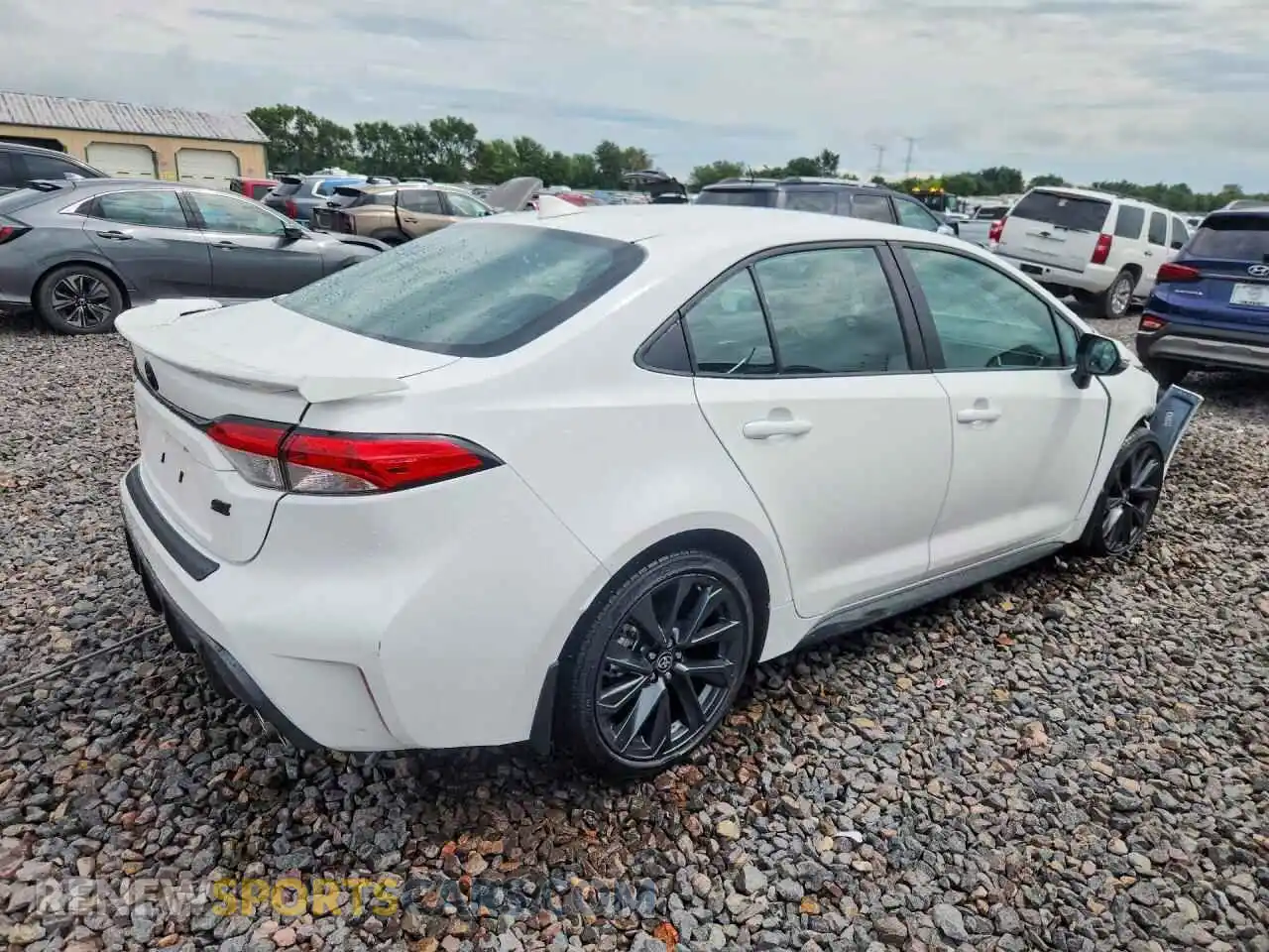3 Фотография поврежденного автомобиля 5YFS4MCEXSP232822 TOYOTA COROLLA 2025