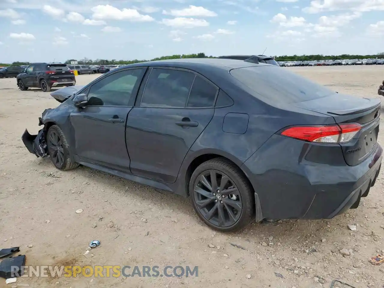 2 Photograph of a damaged car 5YFS4MCEXSP239110 TOYOTA COROLLA 2025