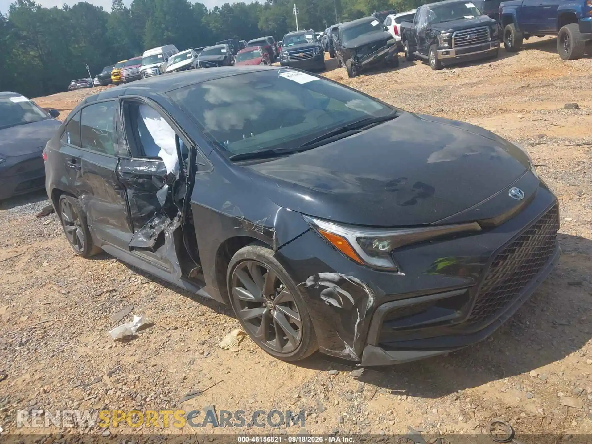 1 Photograph of a damaged car 5YFS4MCEXSP252276 TOYOTA COROLLA 2025