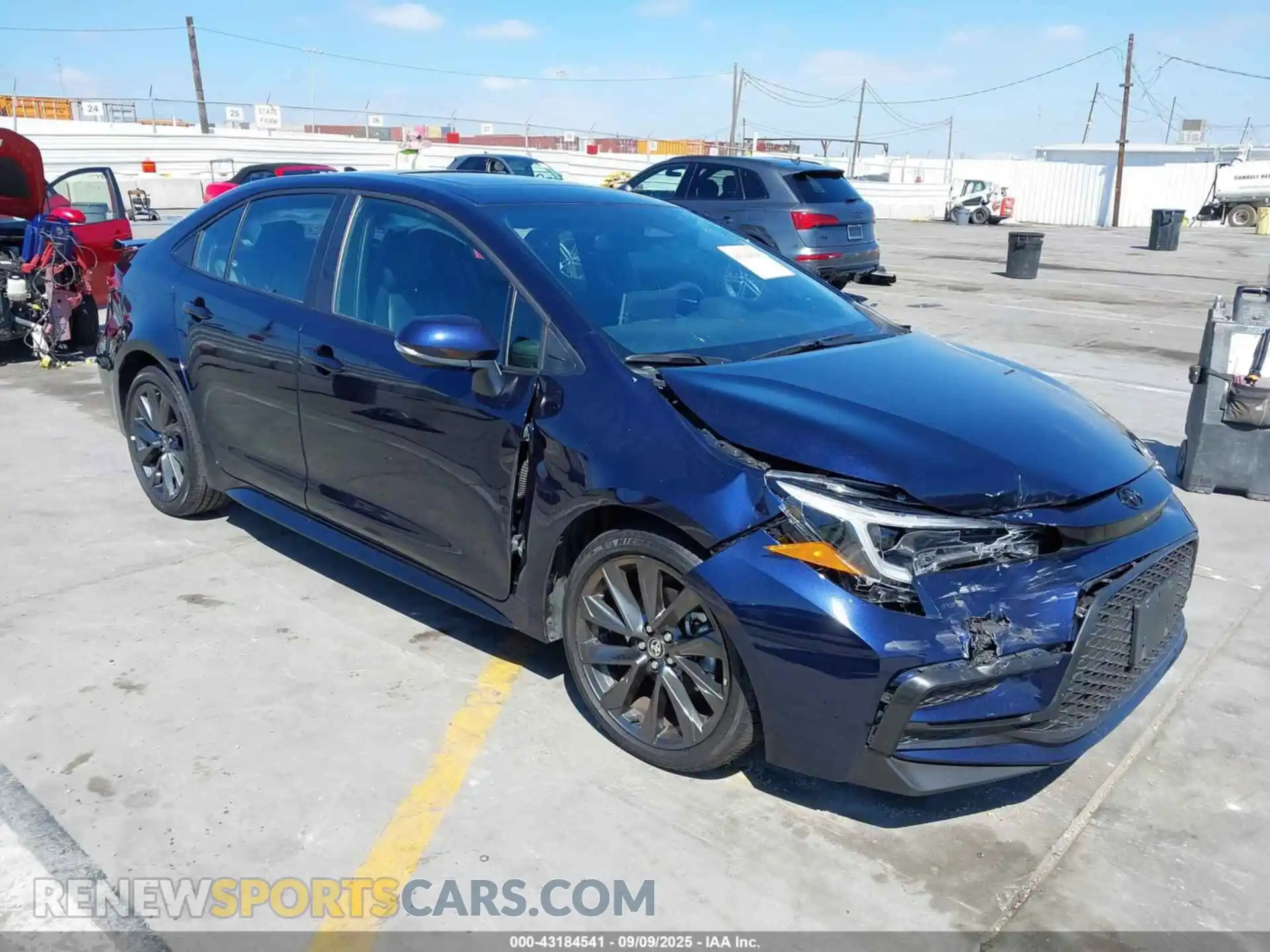 1 Photograph of a damaged car 5YFT4MCE0SP227066 TOYOTA COROLLA 2025