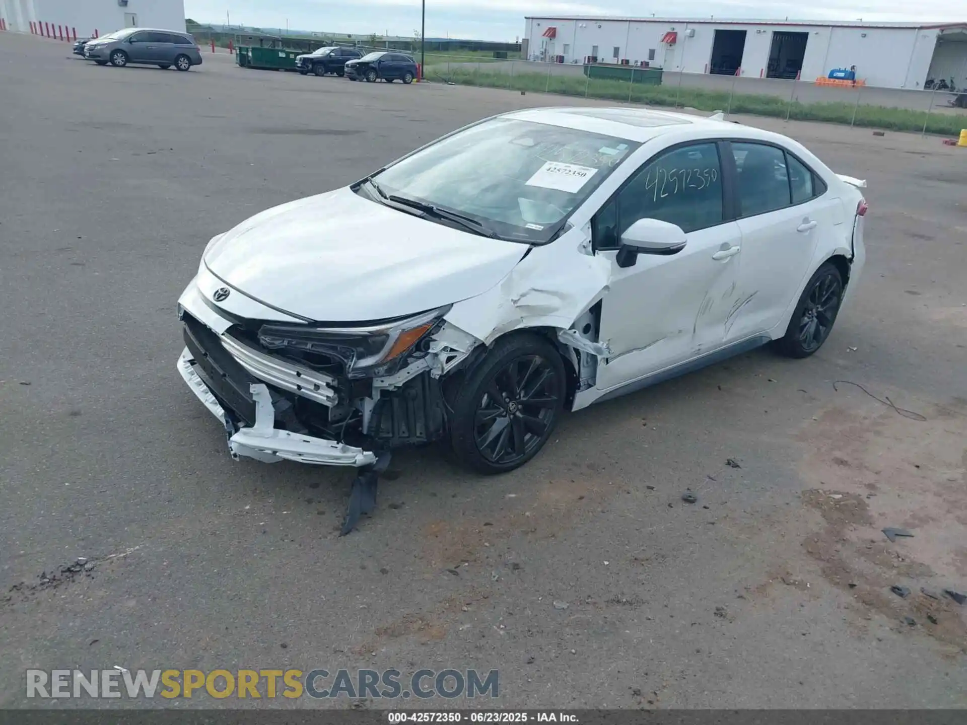 2 Photograph of a damaged car 5YFT4MCE0SP236799 TOYOTA COROLLA 2025