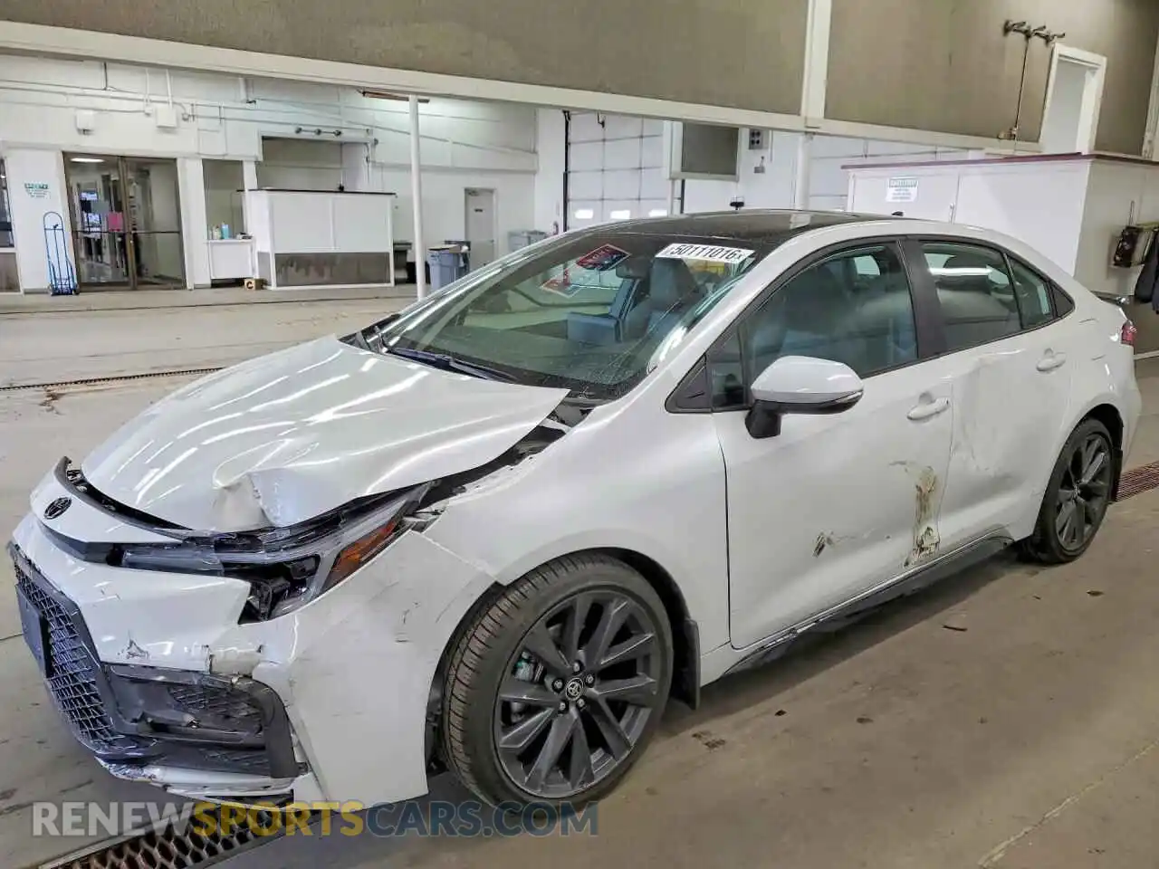 1 Photograph of a damaged car 5YFT4MCE2SP235959 TOYOTA COROLLA 2025
