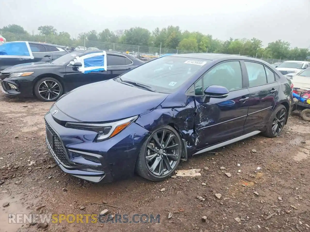 1 Photograph of a damaged car 5YFT4MCE5SP225250 TOYOTA COROLLA 2025