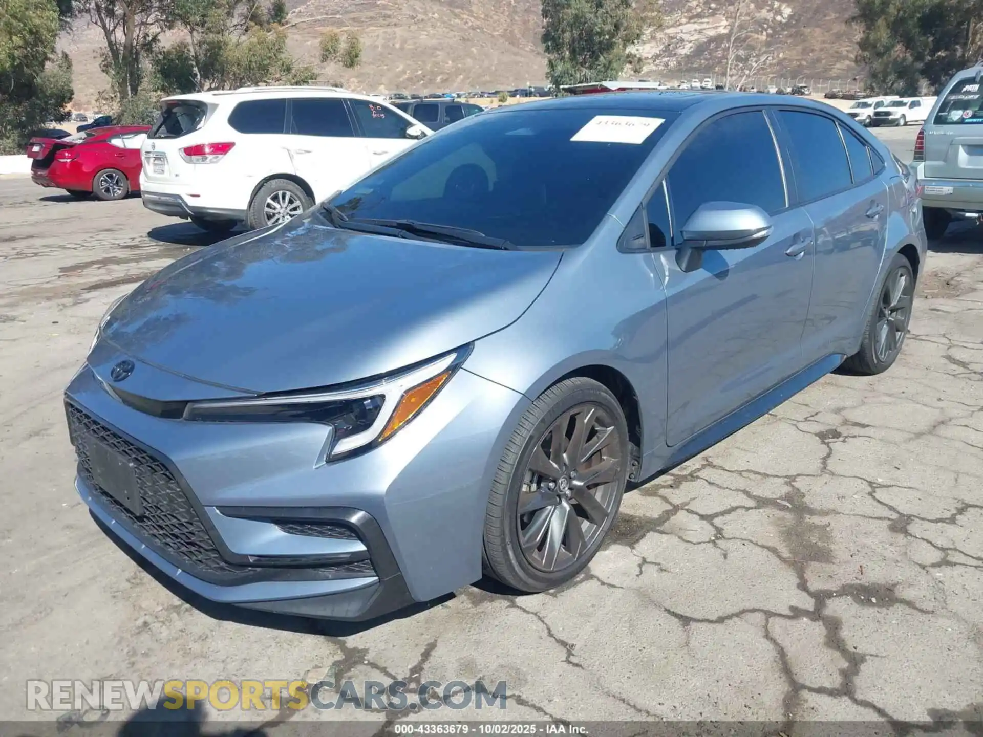 2 Photograph of a damaged car 5YFT4MCE6SP226777 TOYOTA COROLLA 2025