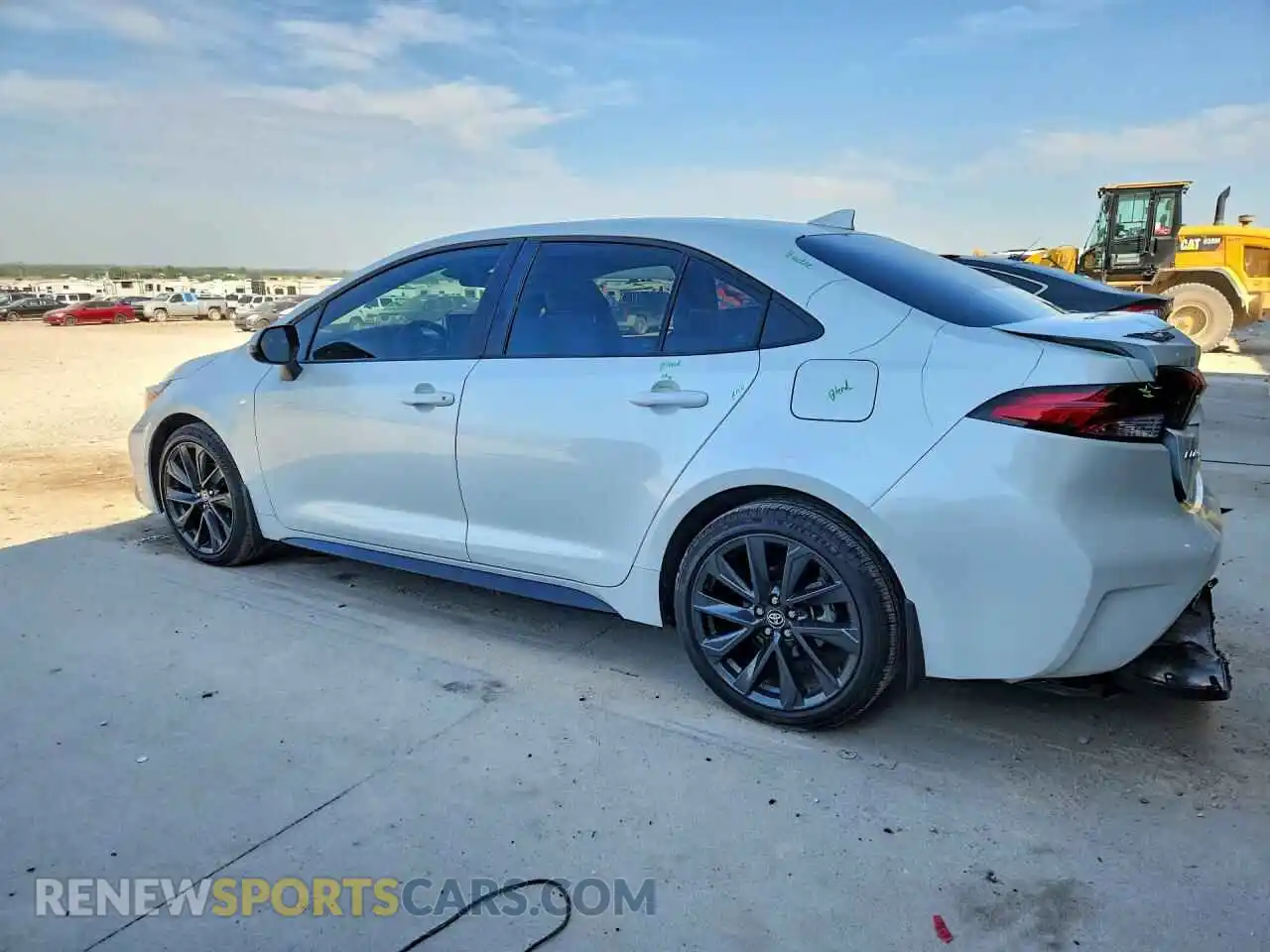 2 Photograph of a damaged car 5YFT4MCE9SP235392 TOYOTA COROLLA 2025