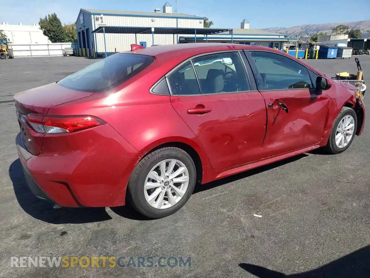 3 Photograph of a damaged car JTDB4MEE5S3032338 TOYOTA COROLLA 2025