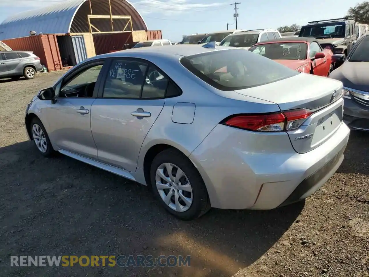 2 Photograph of a damaged car JTDB4MEE5SJ019116 TOYOTA COROLLA 2025