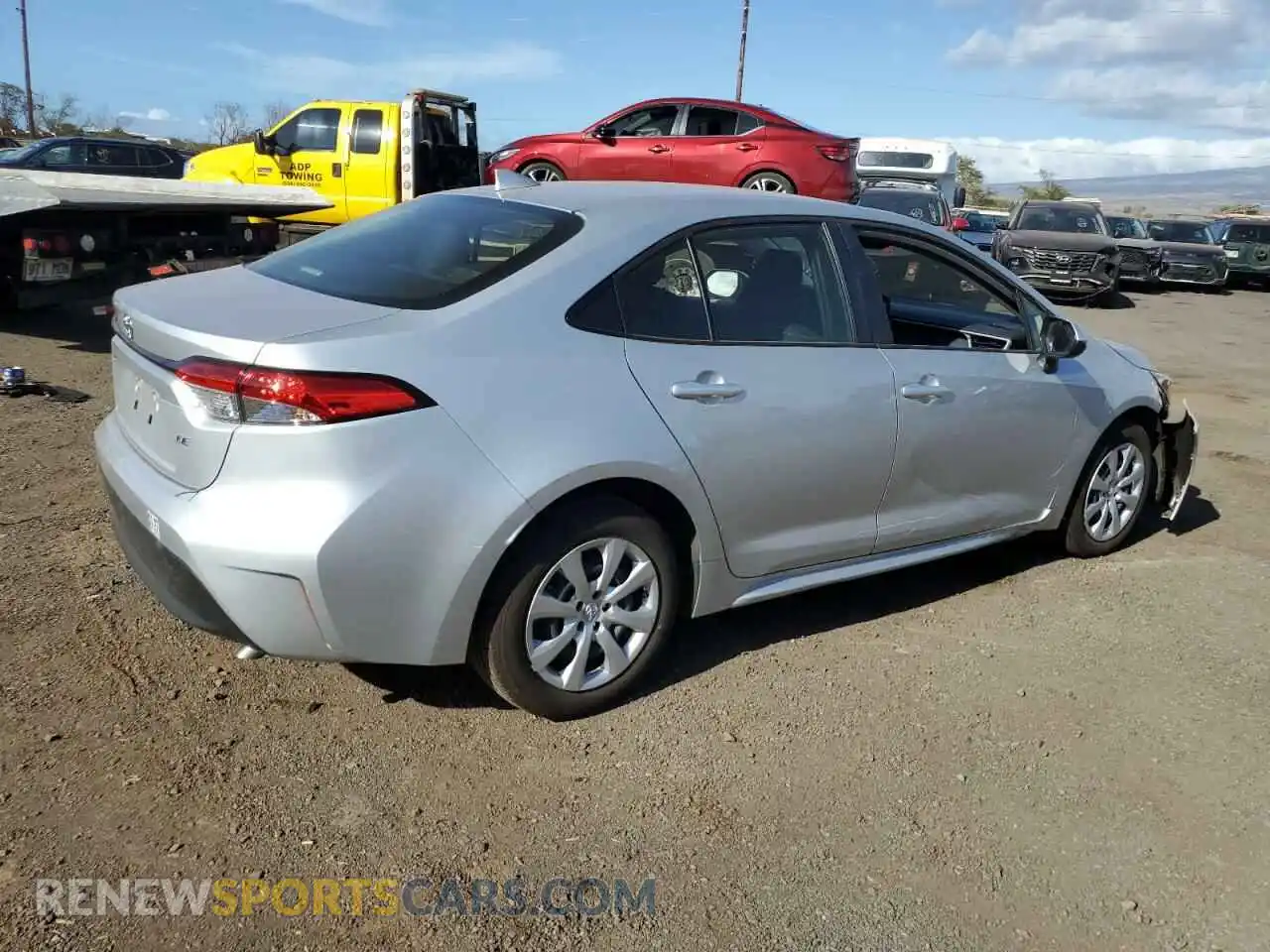 3 Photograph of a damaged car JTDB4MEE5SJ019116 TOYOTA COROLLA 2025
