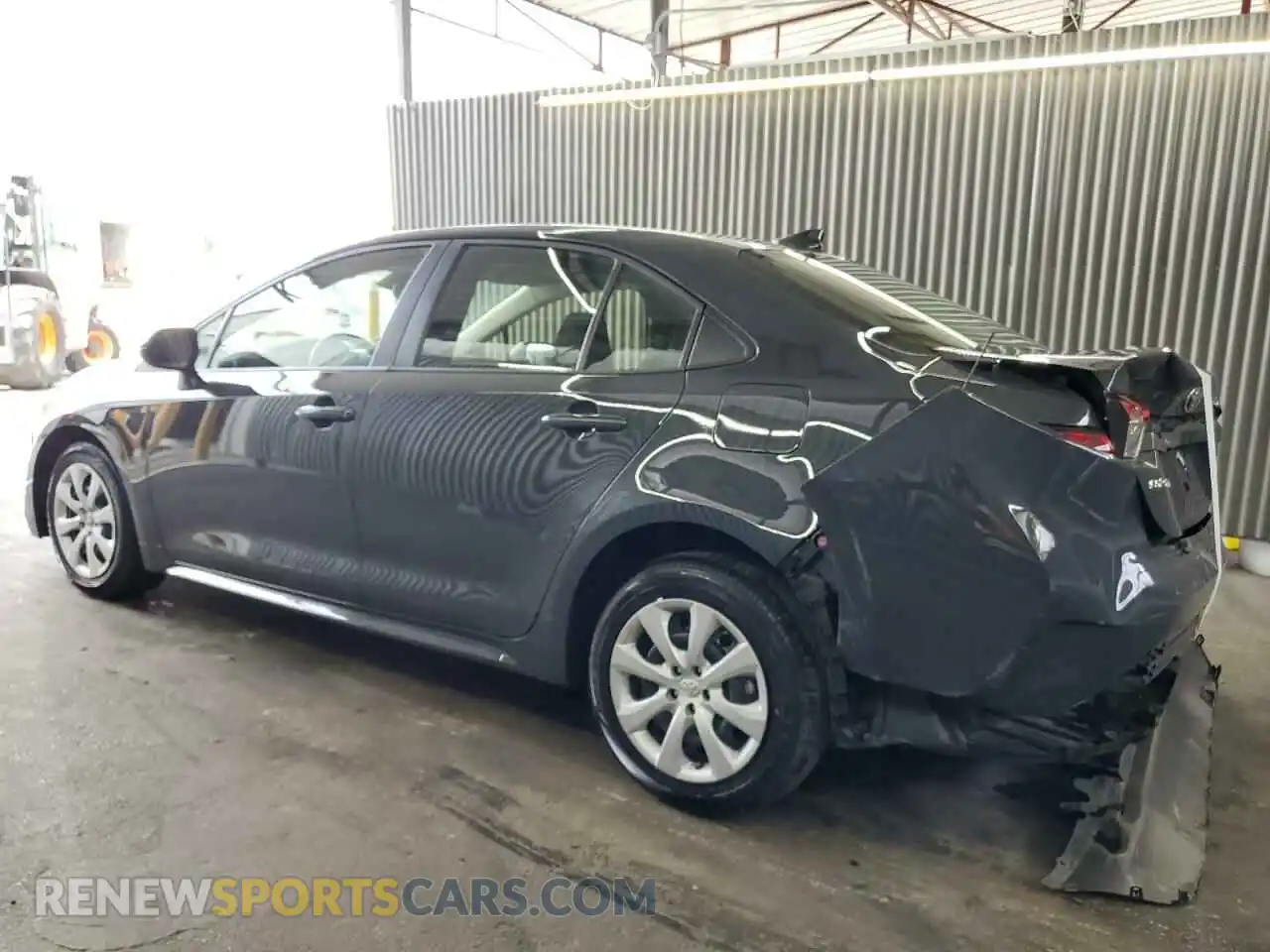 2 Photograph of a damaged car JTDBCMFE2S3070577 TOYOTA COROLLA 2025