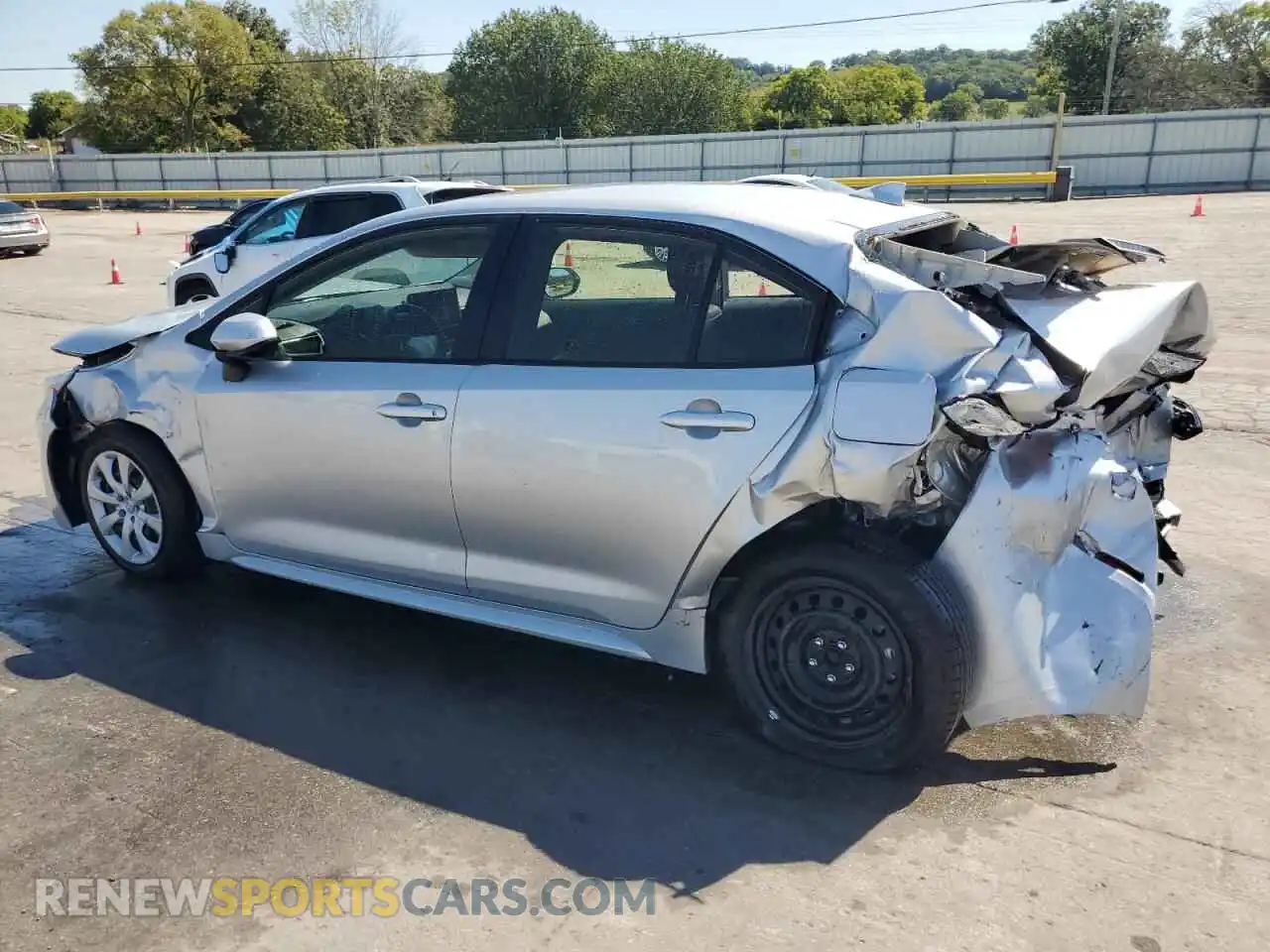 2 Photograph of a damaged car JTDBCMFE4S3092662 TOYOTA COROLLA 2025