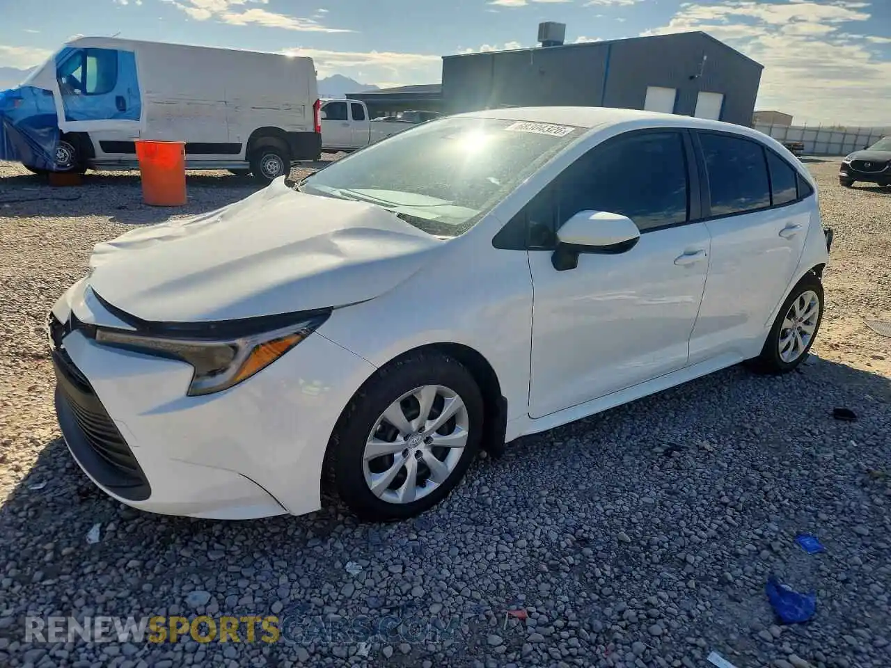 1 Photograph of a damaged car JTDBCMFE6S3094185 TOYOTA COROLLA 2025