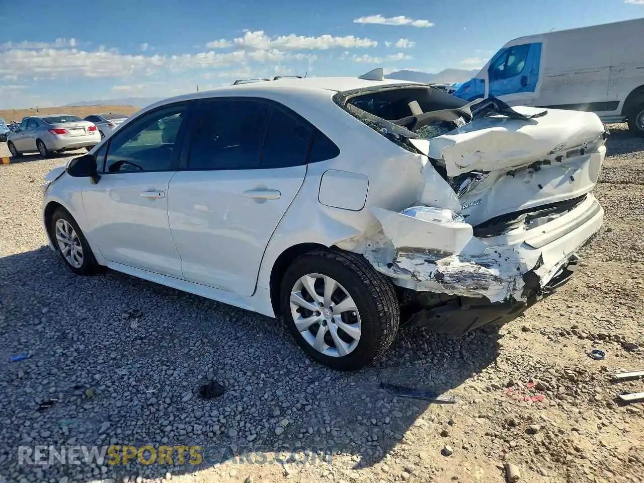 2 Photograph of a damaged car JTDBCMFE6S3094185 TOYOTA COROLLA 2025