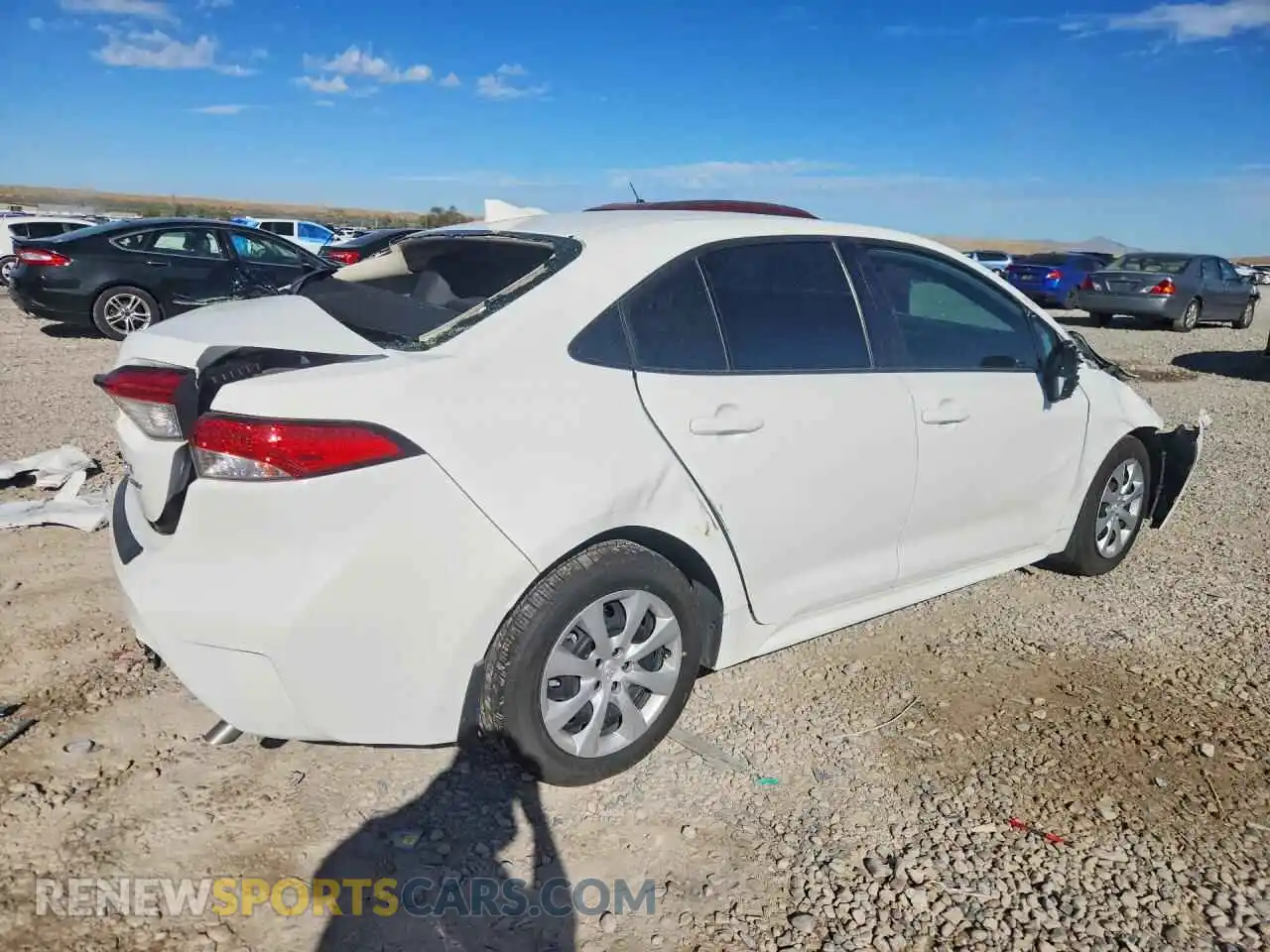 3 Photograph of a damaged car JTDBCMFE6S3094185 TOYOTA COROLLA 2025